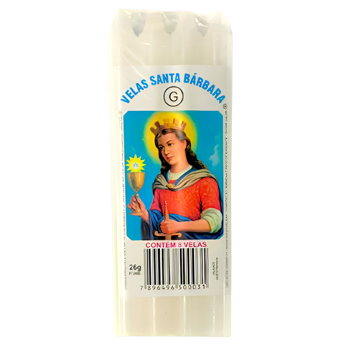 Vela Grande Santa B&aacute;rbara C/8 Unidades