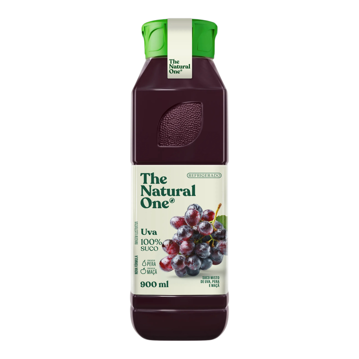 Suco Uva e Ma&ccedil;&atilde; Natural One Refrigerado Garrafa 900ml