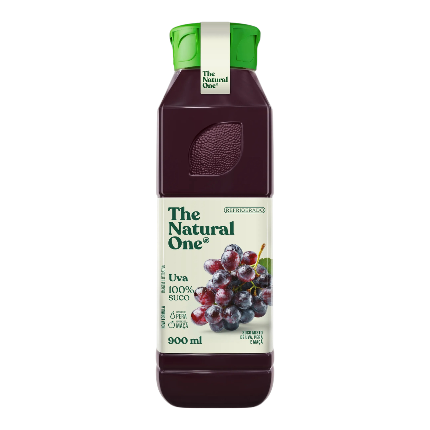 Suco Uva e Ma&ccedil;&atilde; Natural One Refrigerado Garrafa 900ml