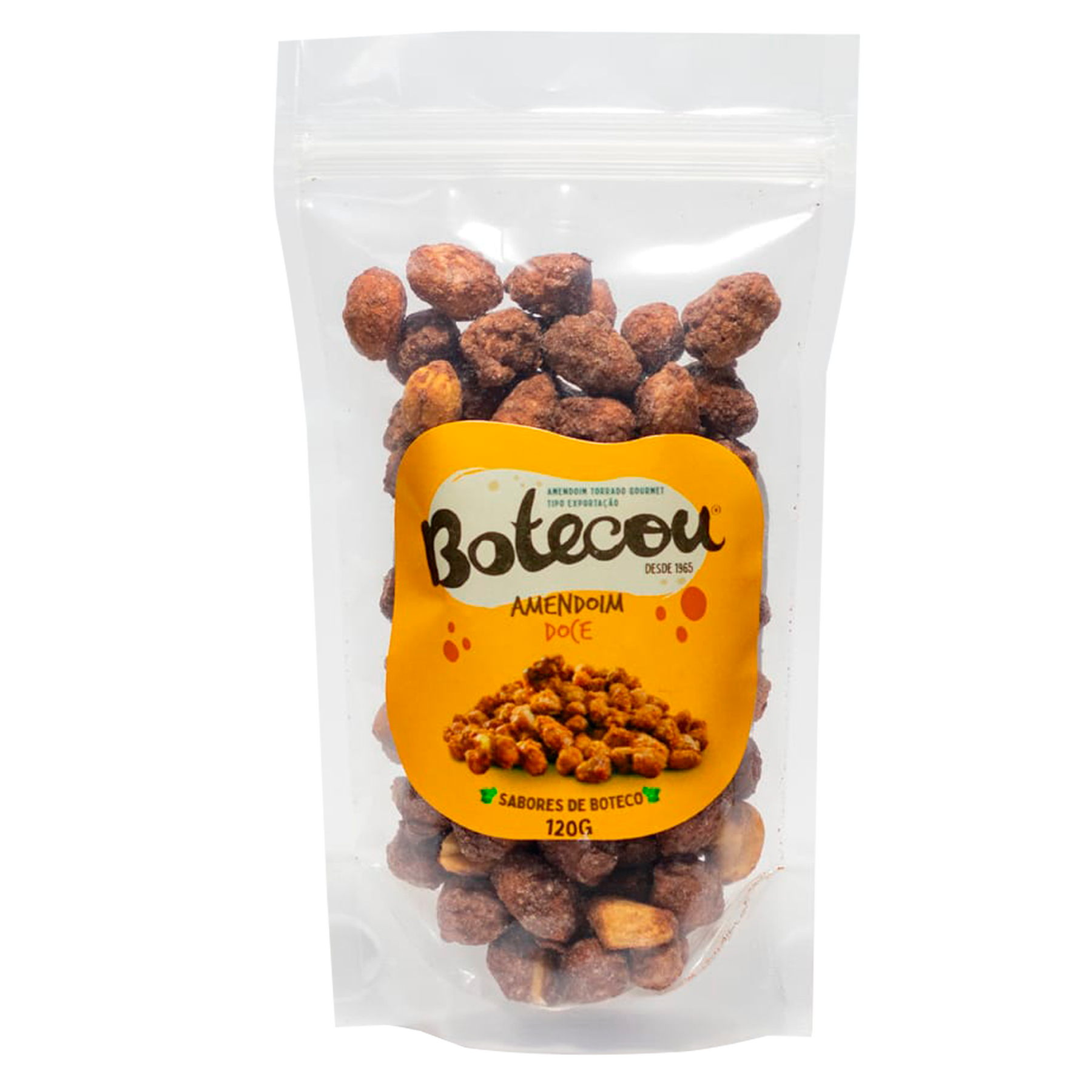 Amendoim Doce Botecou Zip Lock 120g