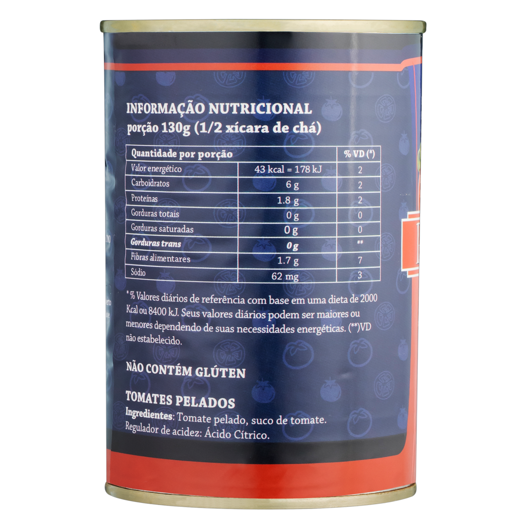 Tomate Pelado Paganini Lata 400g