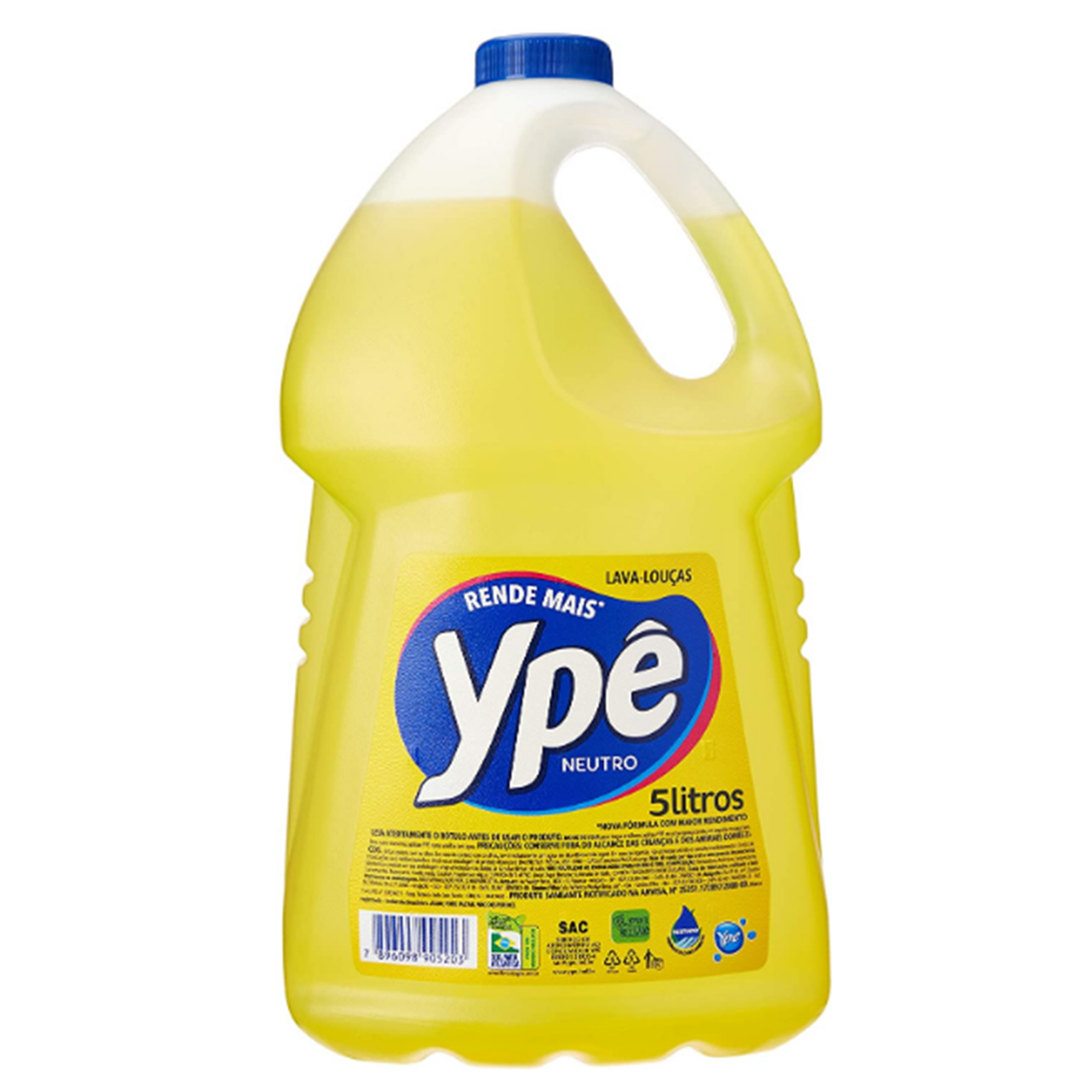 Detergente Líquido Neutro Ypê 5l