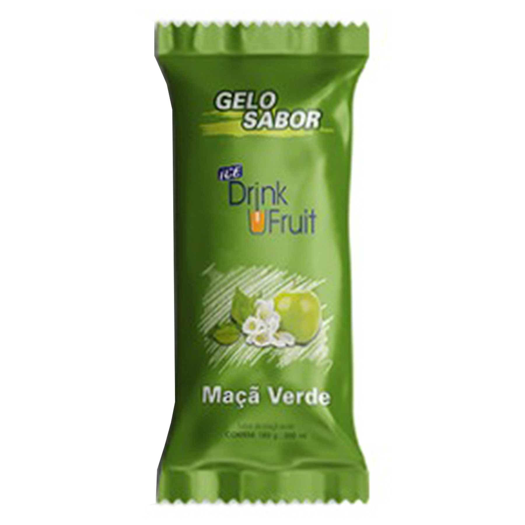 Gelo Saborizado Maçã Verde Geol Pacote 200ml