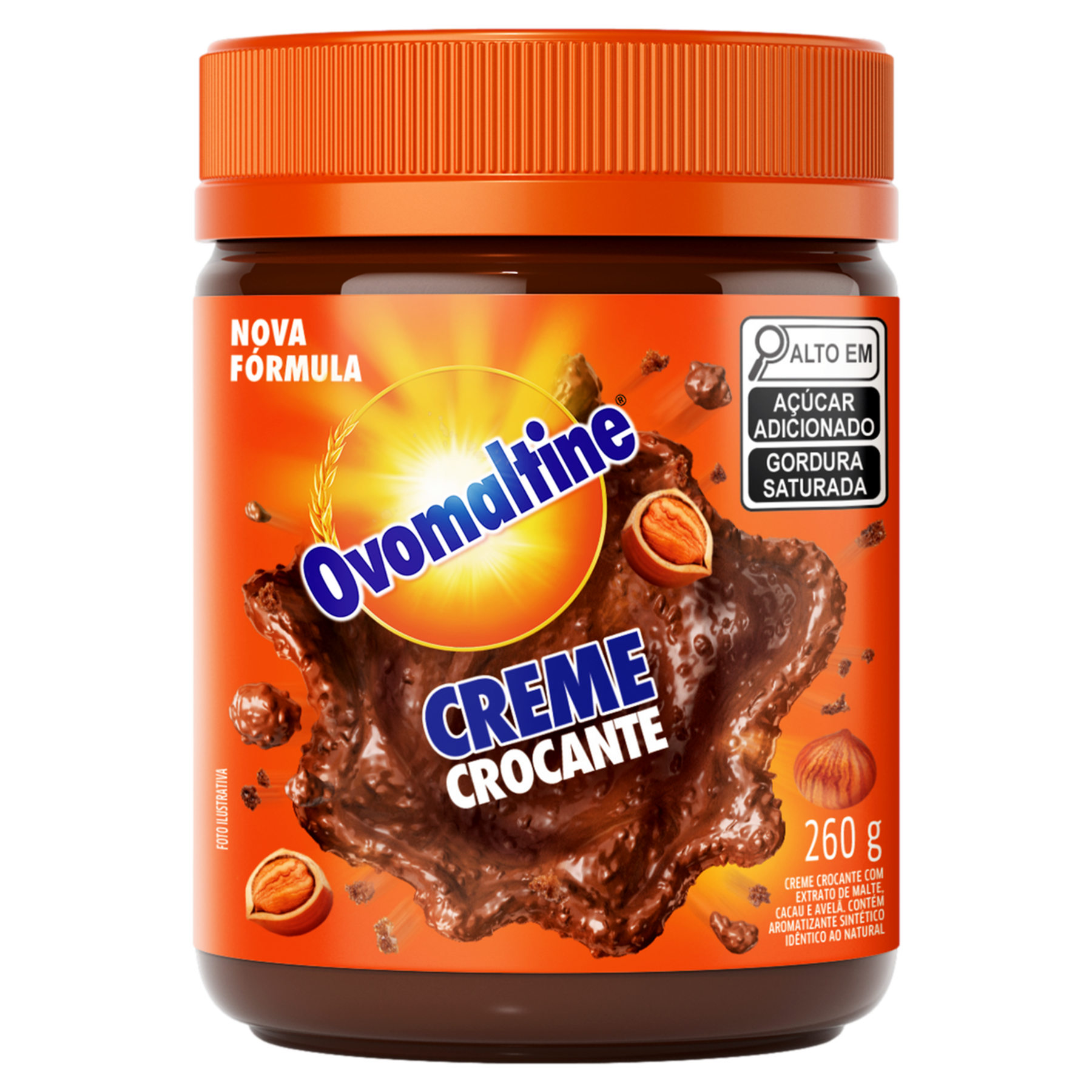 Creme Crocante Ovomaltine Pote 260g