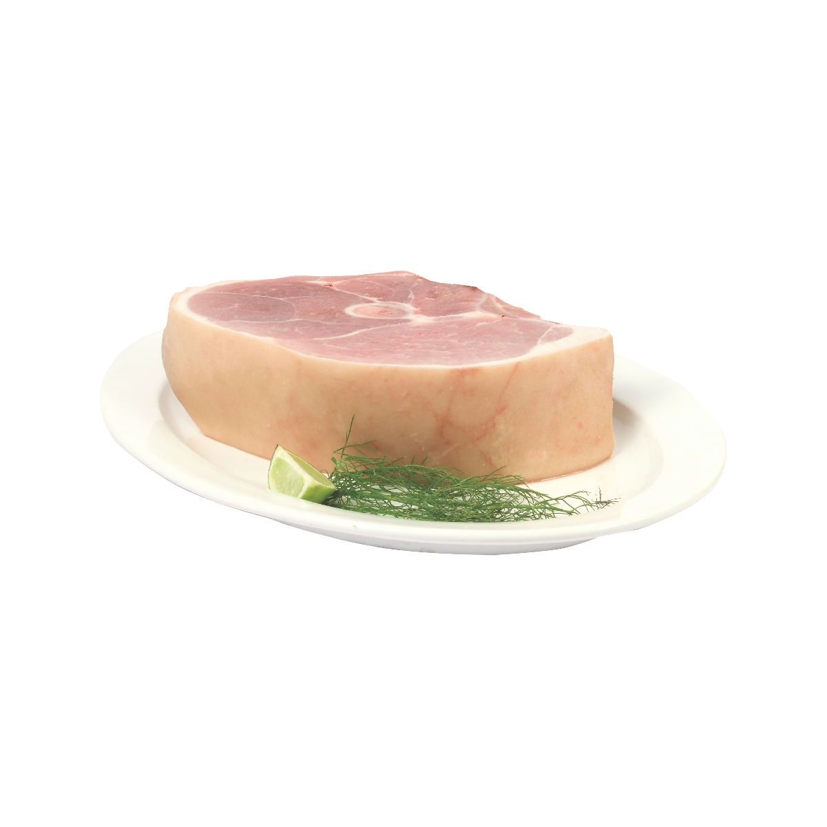 Pernil Su&iacute;no com Osso e Couro Congelado aprox. 1.800g