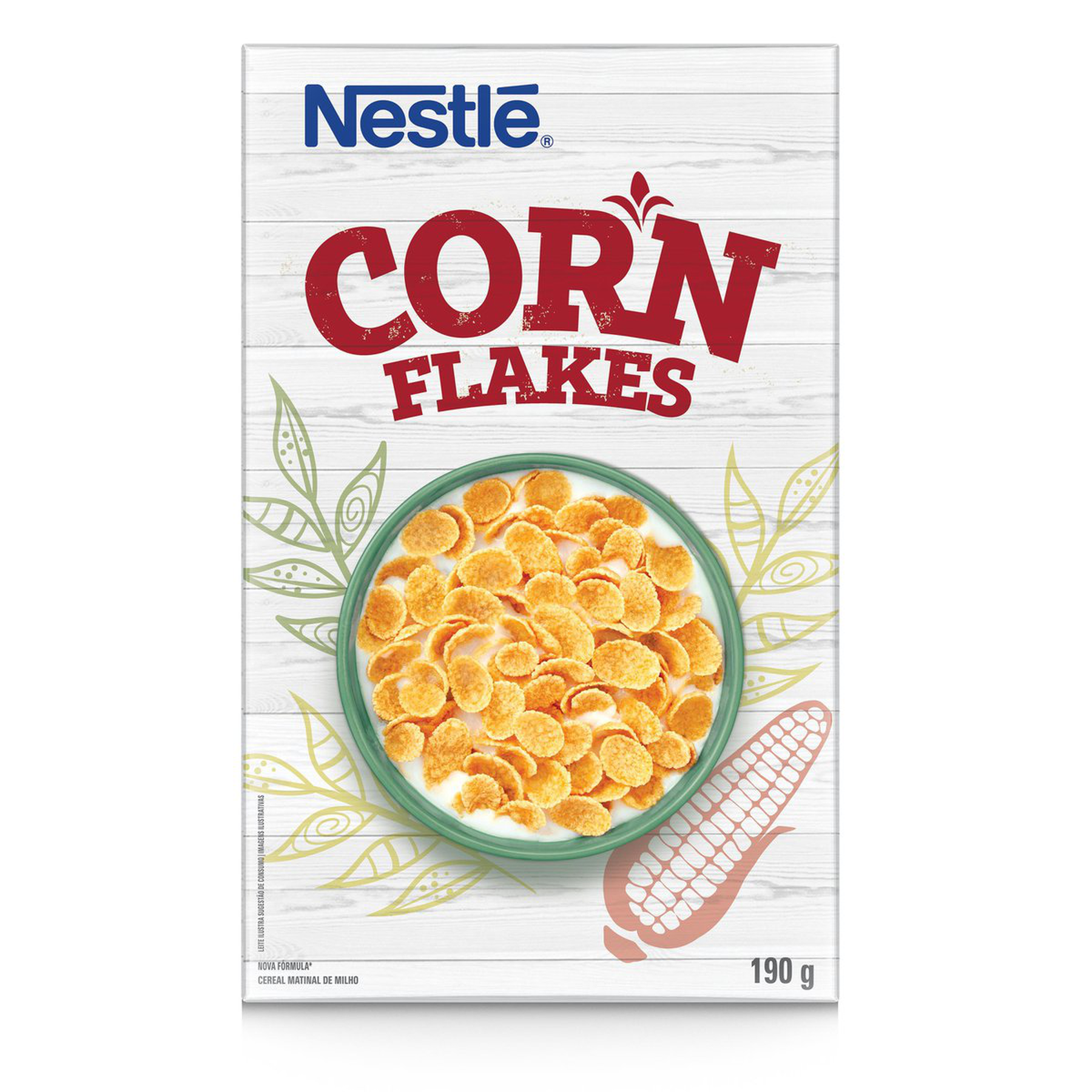 Cereal Matinal Corn Flakes Nestl&eacute; Caixa 190g&nbsp;