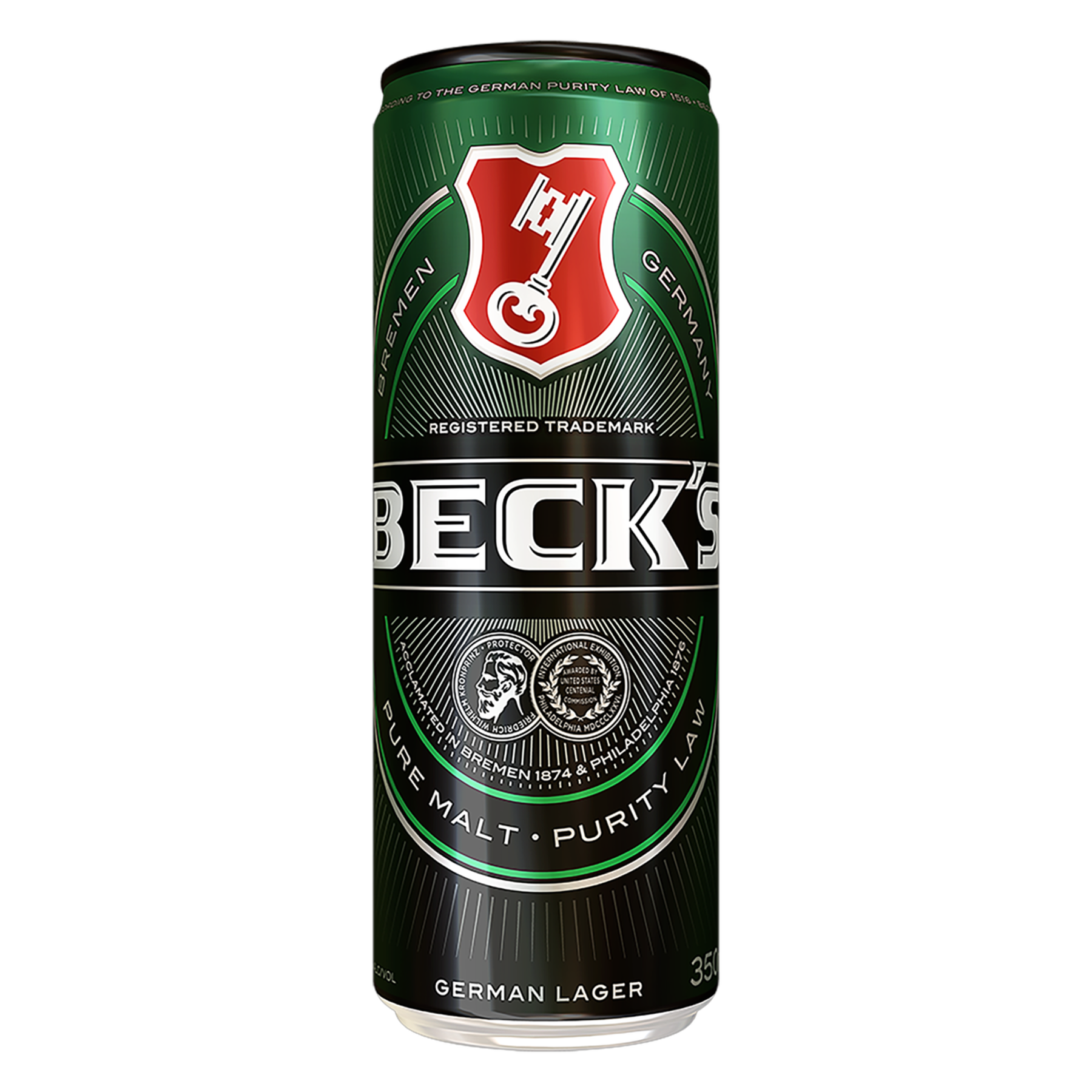 Cerveja German Lager Puro Malte Beck's Lata 350ml