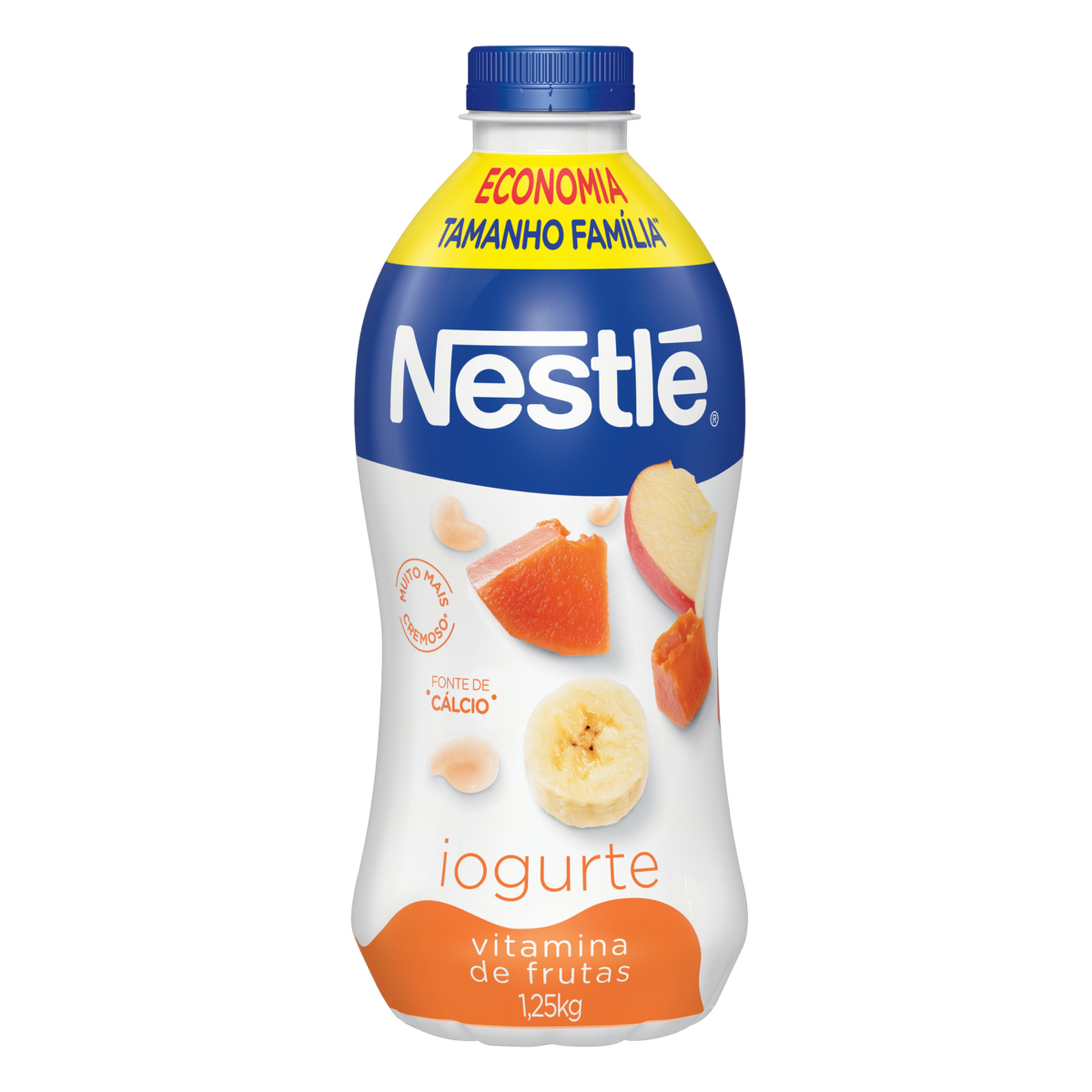 Iogurte Vitamina de Frutas Nestlé Garrafa 1,25kg