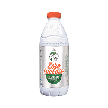 Leite Zero Lactose Jussara Integral Garrafa 1l