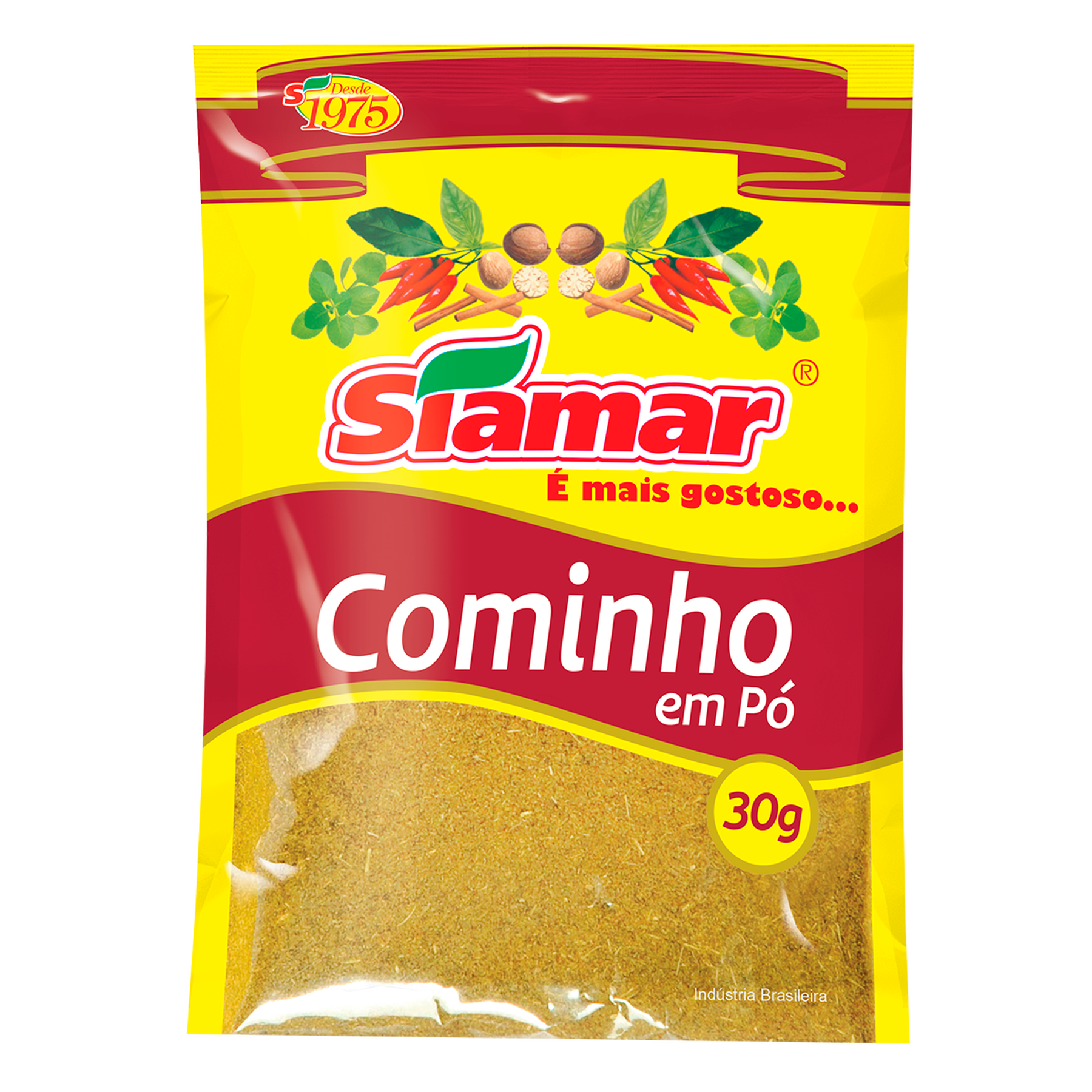 Cominho em P&oacute; Siamar 30g
