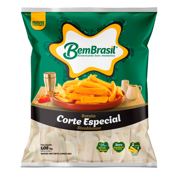 Batata Corte Especial Bem Brasil Pacote 1,05kg