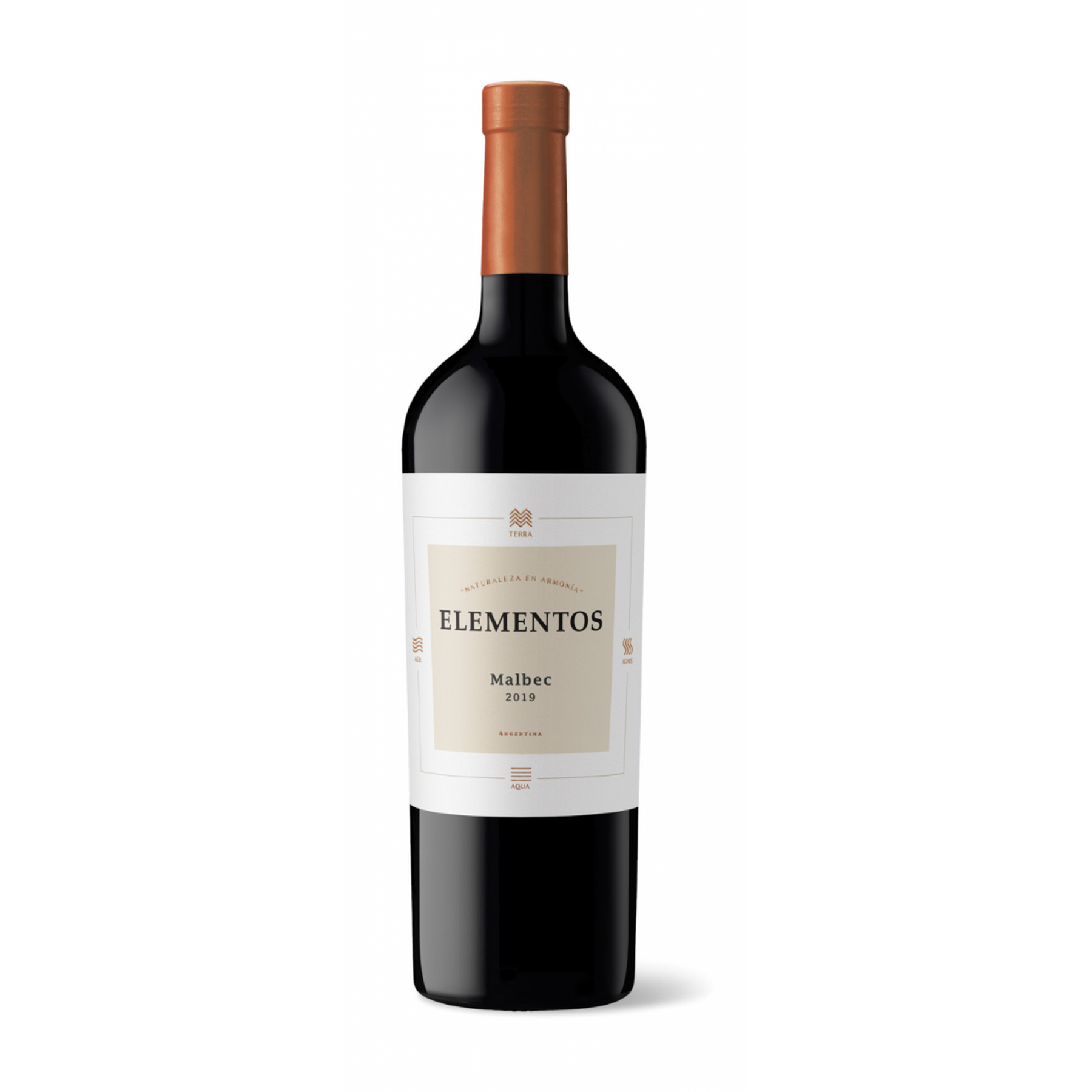 Vinho Tinto Malbec Elementos Garrafa 750ml