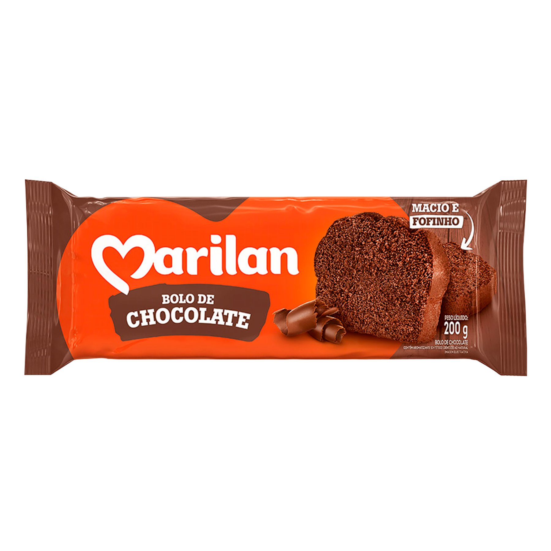 Bolo de Chocolate Marilan Pacote 200g