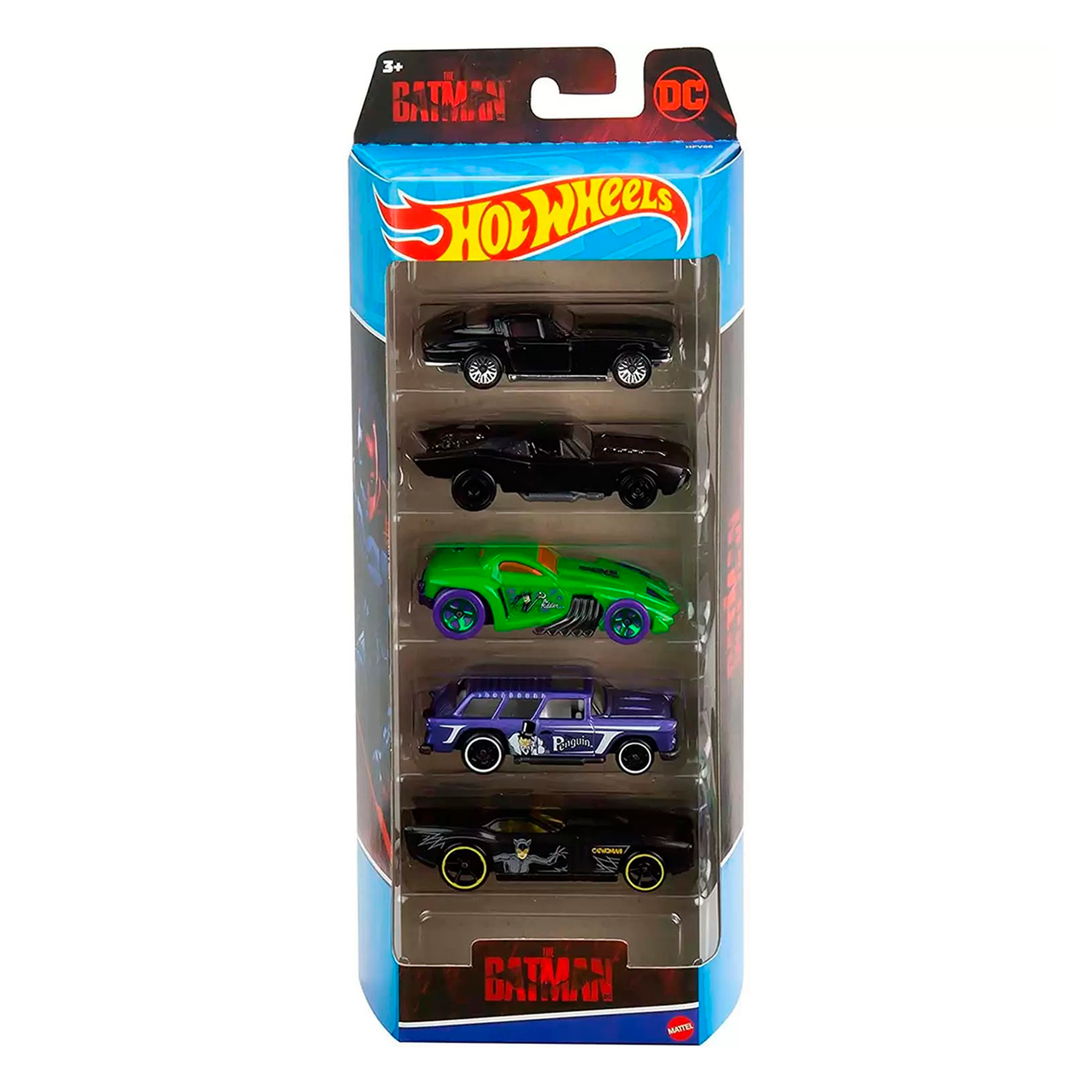 Carrinho Sortido Hot Wheels C/5 Unidades