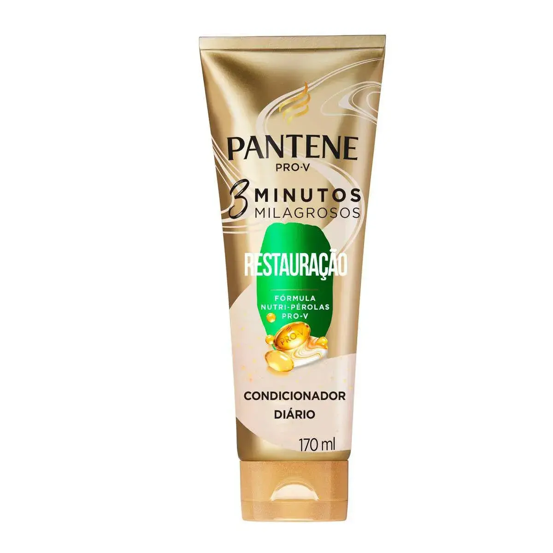 Condicionador Pantene 3 Minutos Milagrosos Restaura&ccedil;&atilde;o Bisnaga 170ml