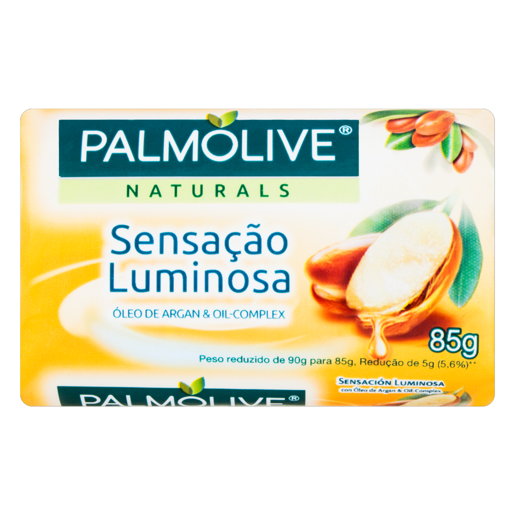Sabonete em Barra Sensação Luminosa Palmolive Naturals Cartucho 85g