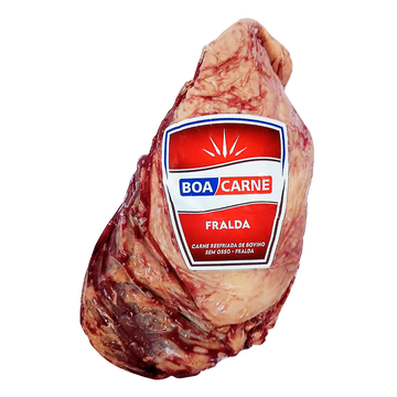 Fralda Bovina sem Osso Boa Carne Kg aprox. 1.600g