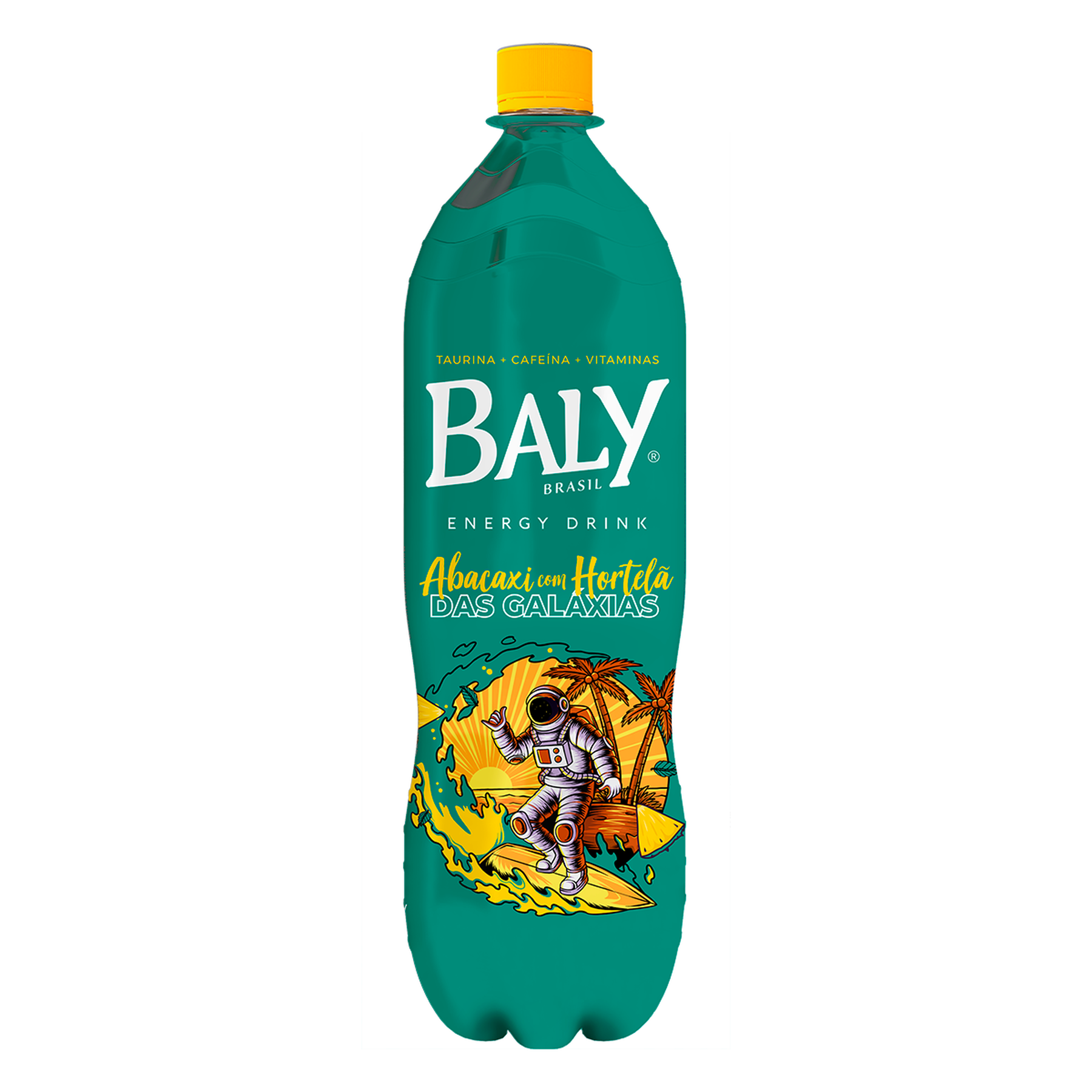 Energético Abacaxi com Hortelã Baly Brasil Garrafa 2l