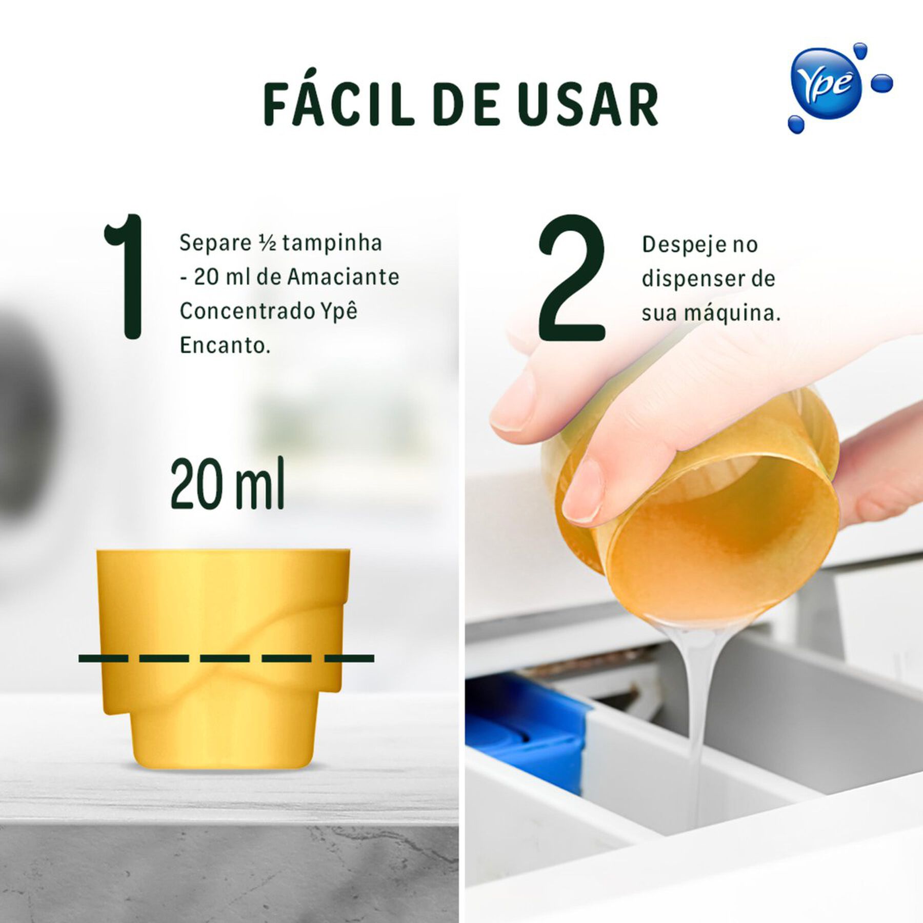 Amaciante de Roupa Concentrado Liberdade Ypê Alquimia Frasco 500ml