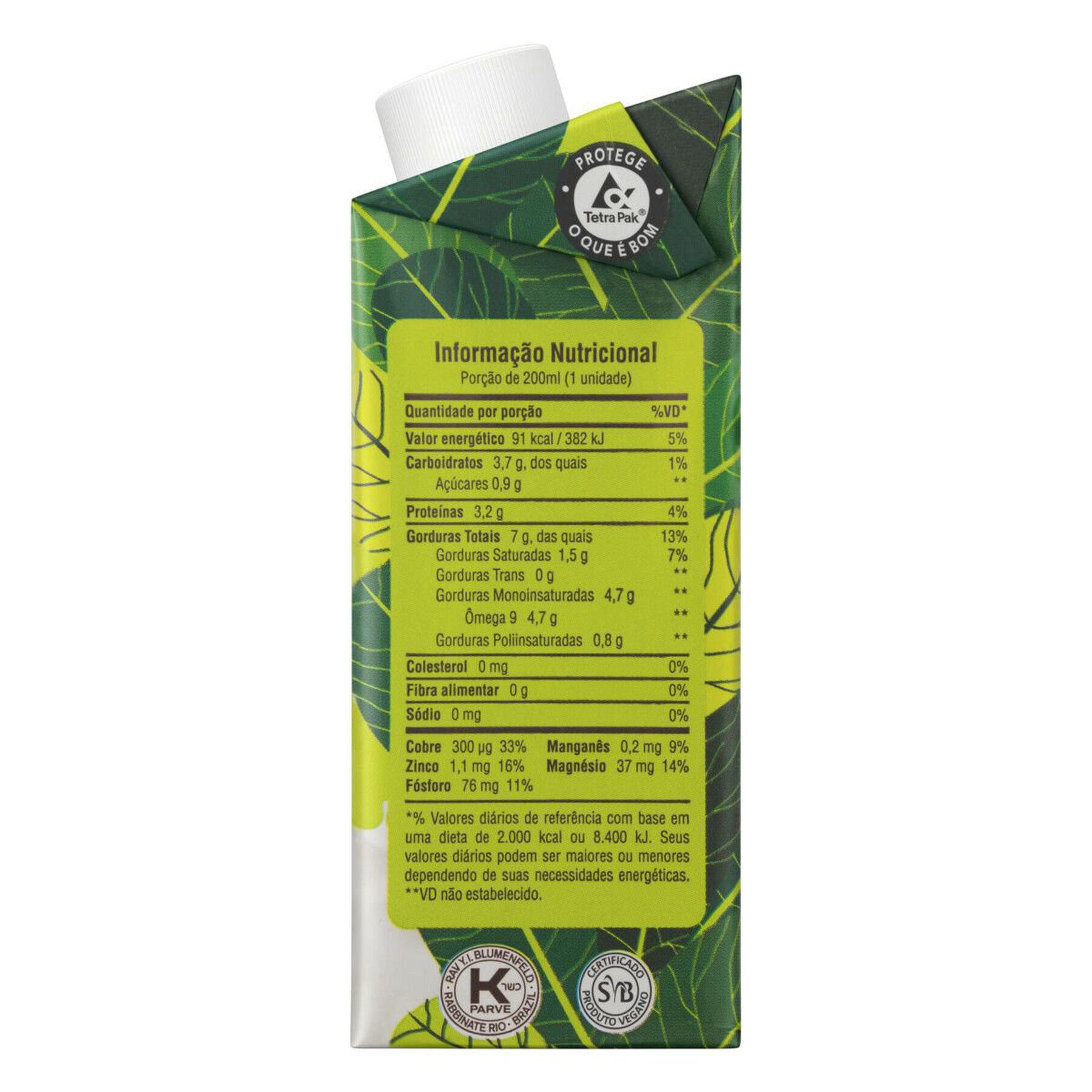 Bebida Original A Tal da Castanha 200ml