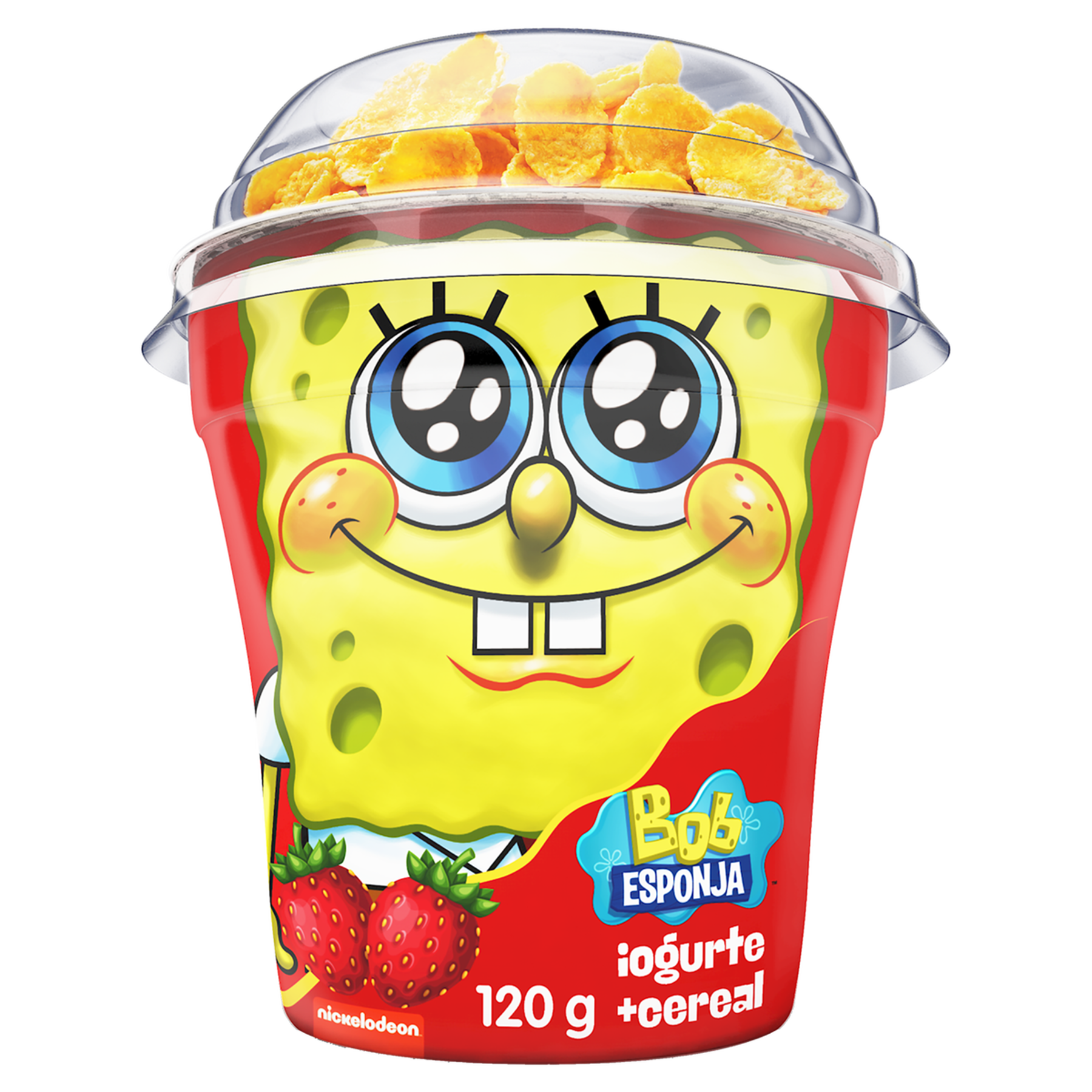 Iogurte Morango com Cereal Batavo Copo 120g