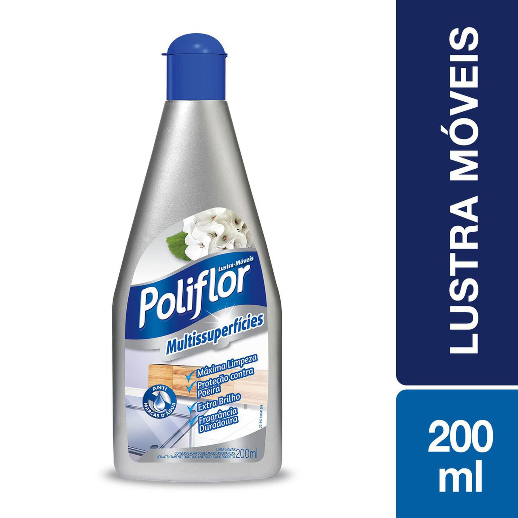 Lustra-M&oacute;veis Multissuperf&iacute;cies Poliflor Squeeze 200ml