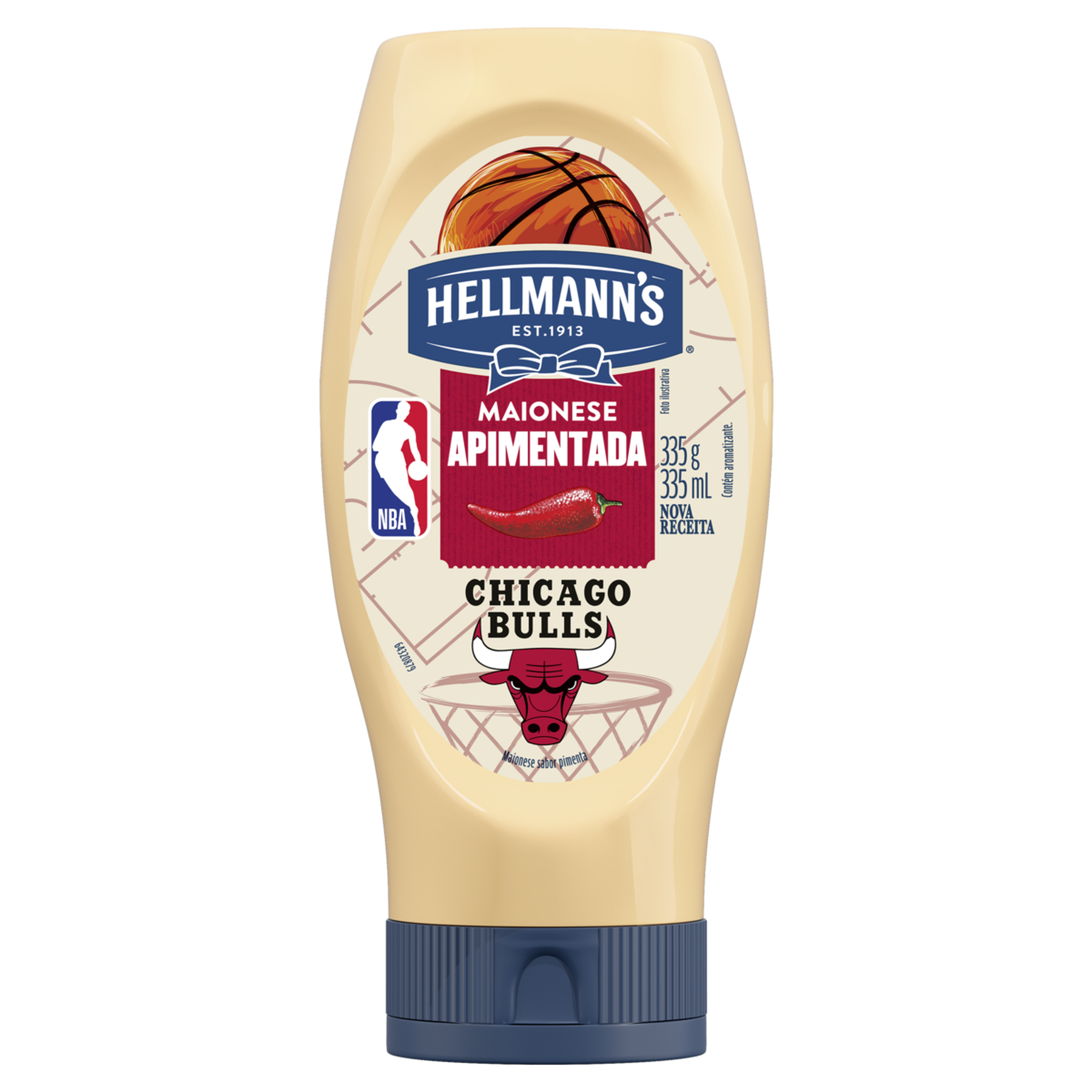 Maionese Apimentada Hellmann's Squeeze 335g