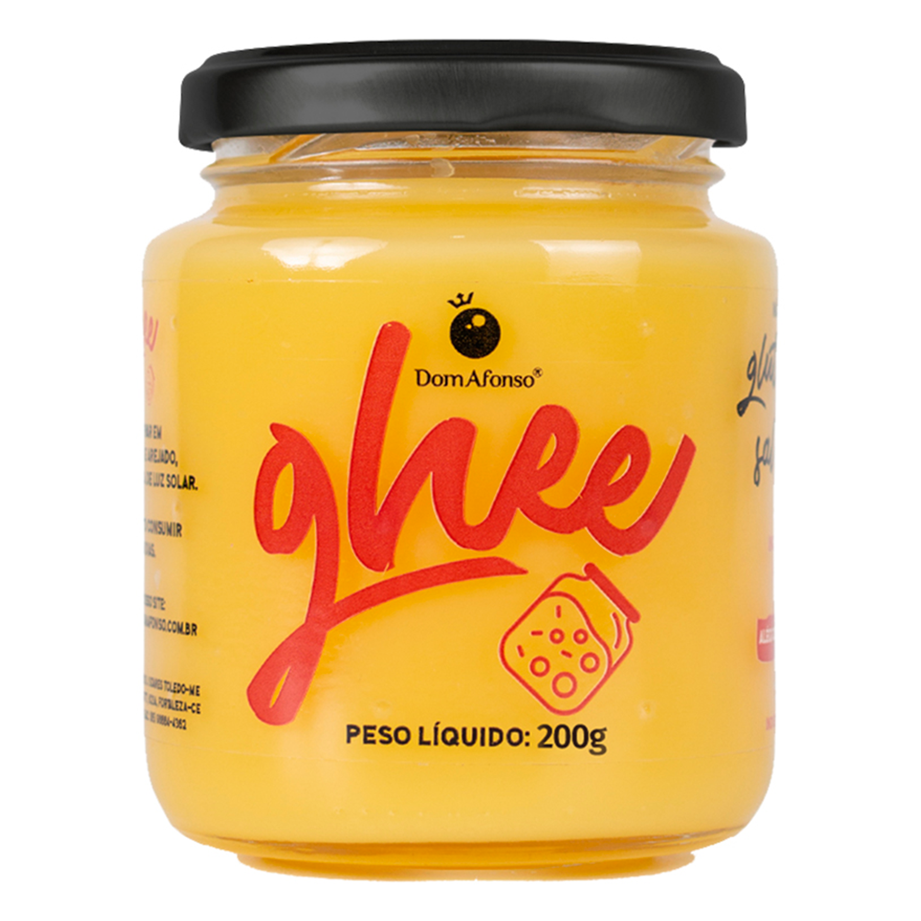 Manteiga Ghee Dom Afonso Vidro 200g