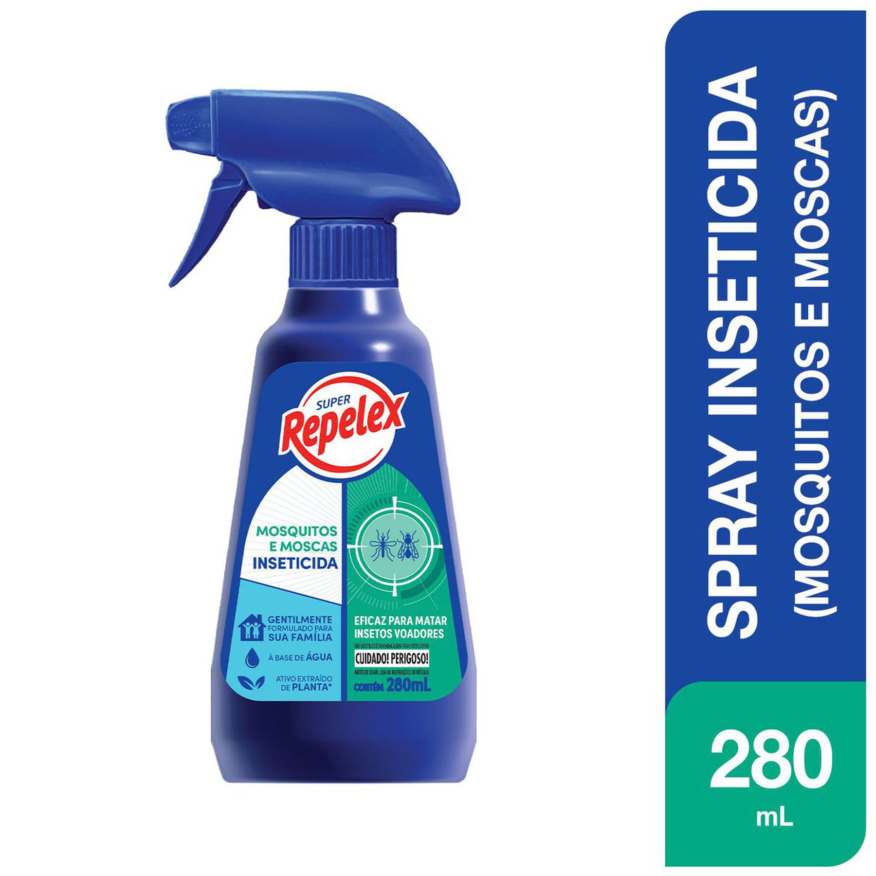 Inseticida à Base de Água Repelex Frasco 280ml Borrifador