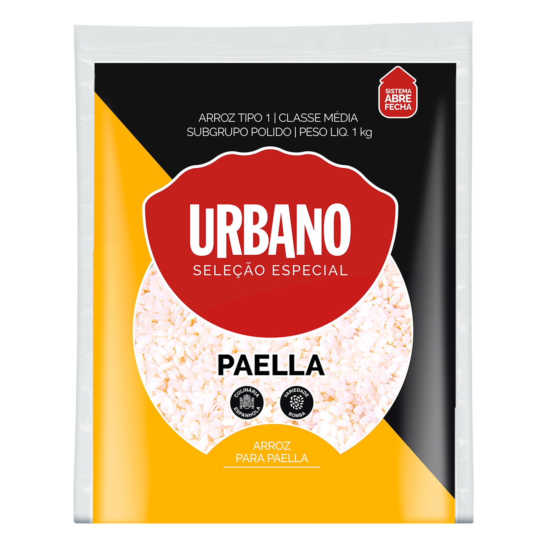 Arroz Paella Urbano Pacote 1kg