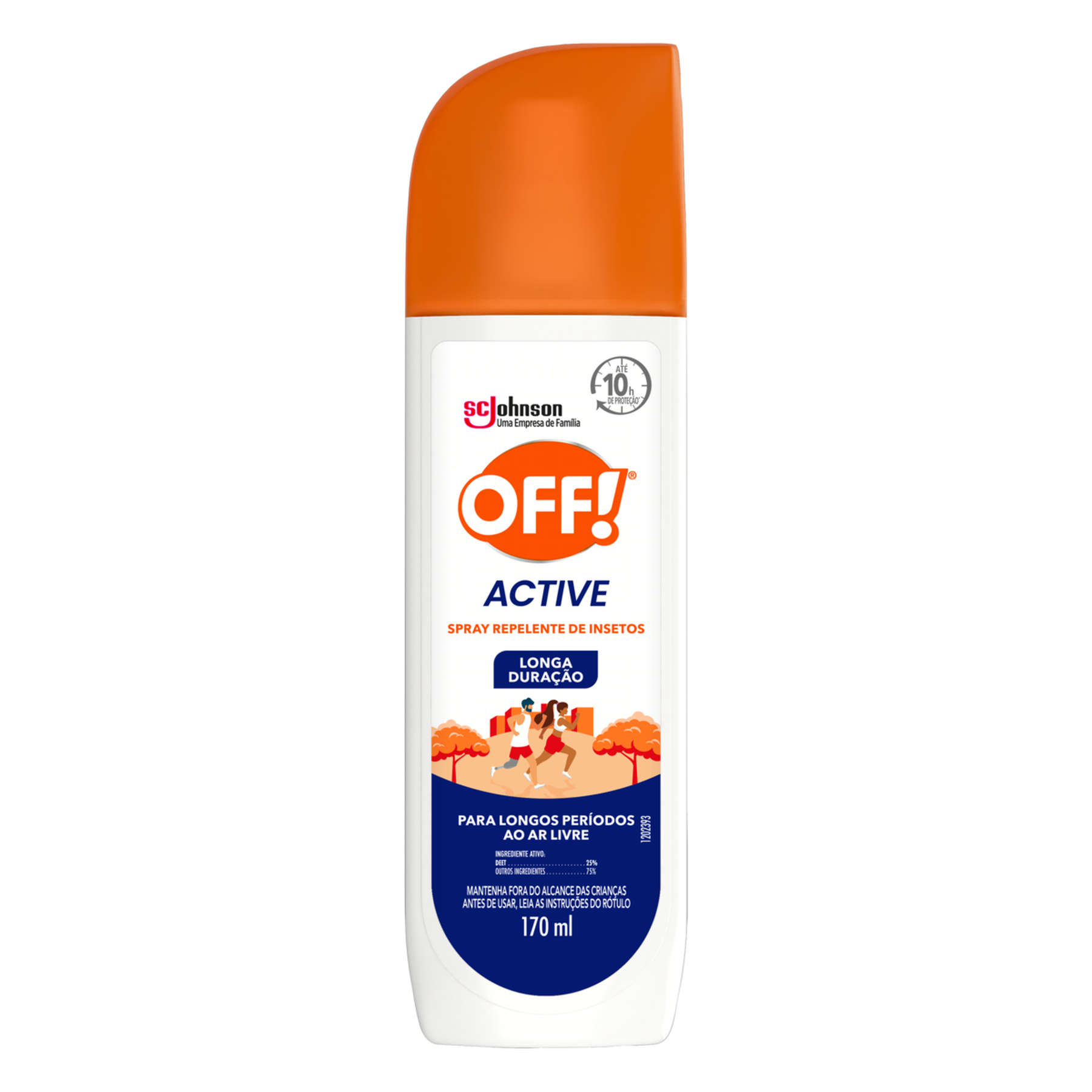 Repelente Spray Off! Active Frasco 170ml