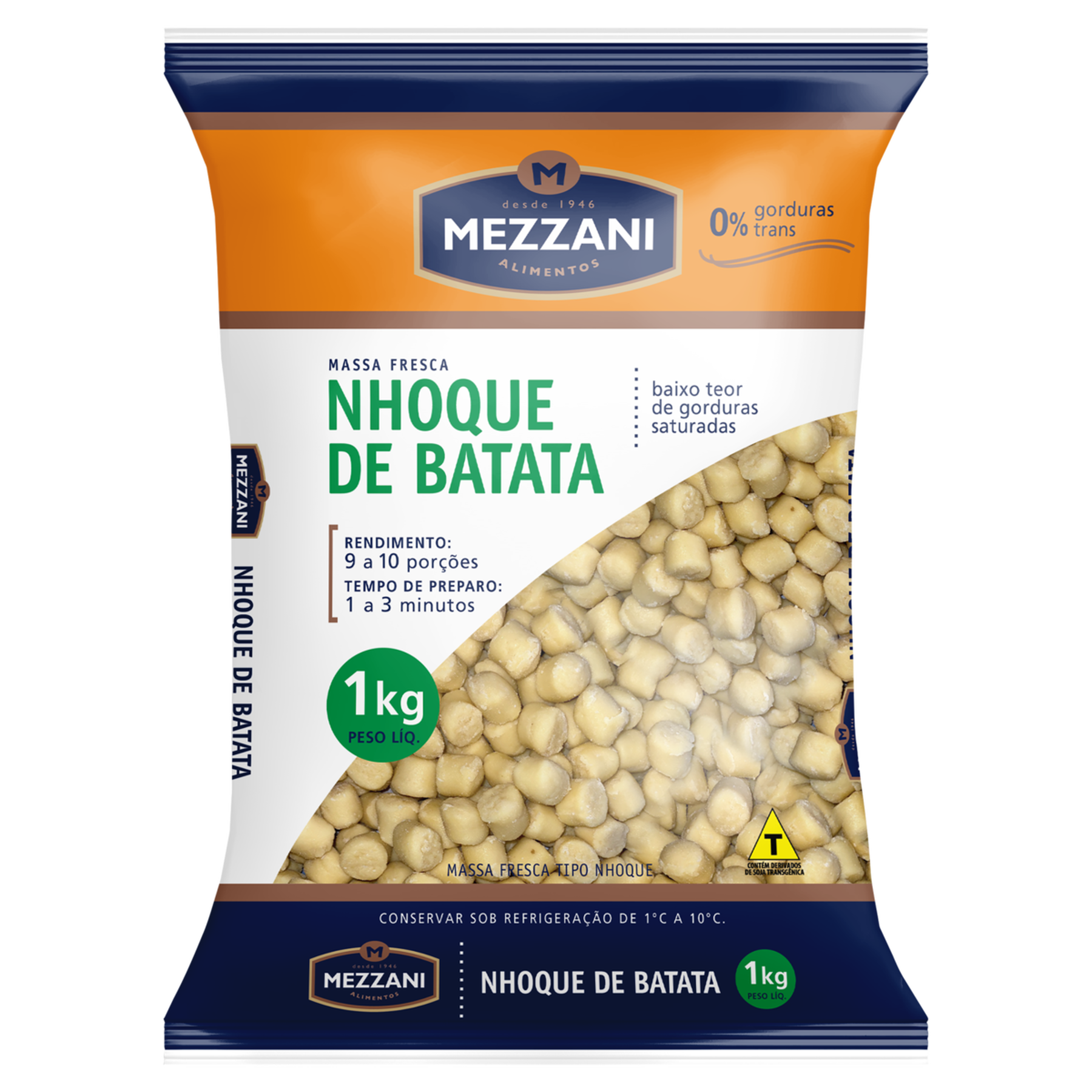 Nhoque Mezzani 1kg