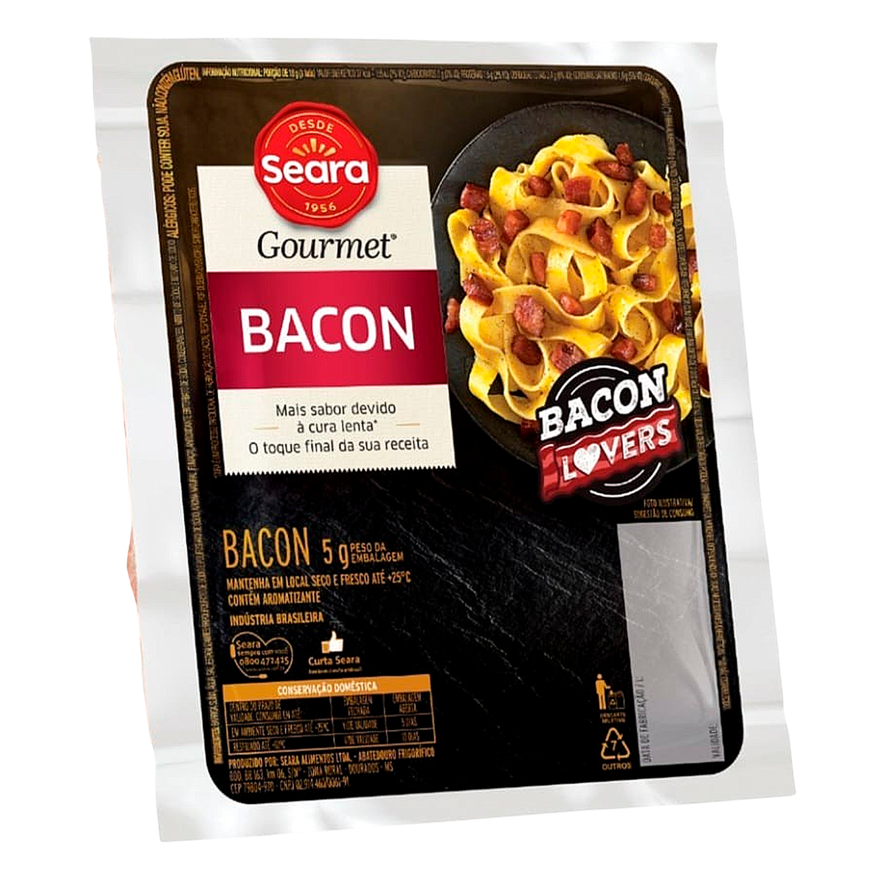 Bacon Seara Gourmet Cry aprox. 250g