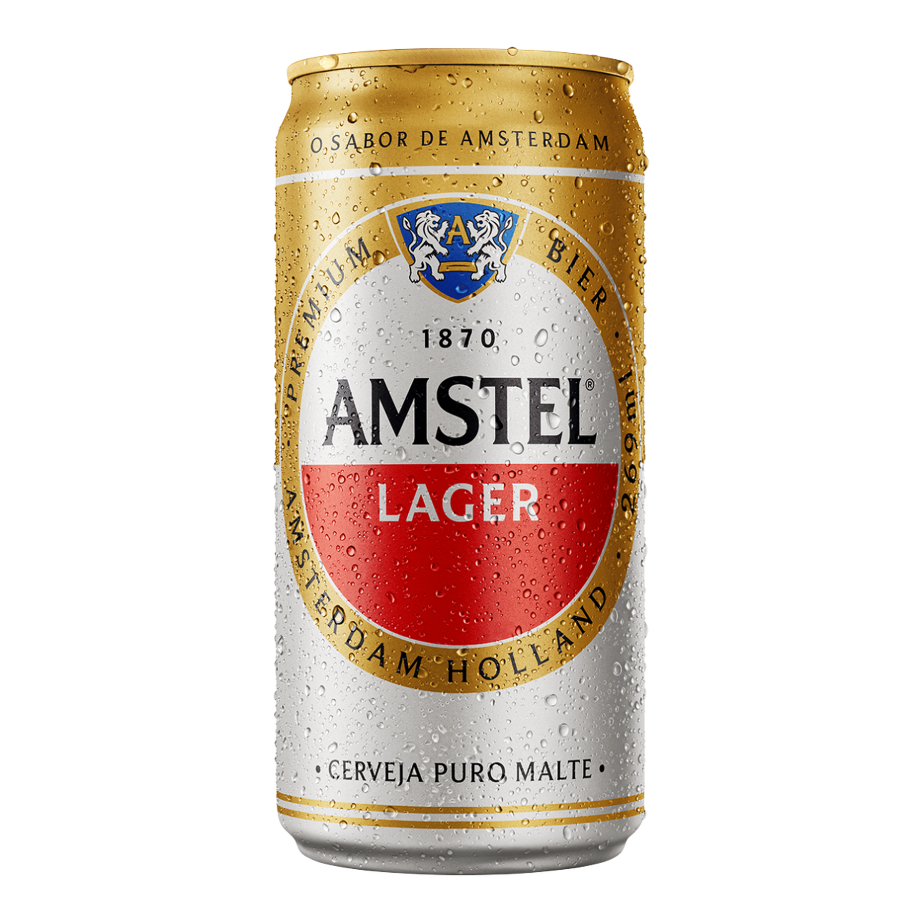Cerveja Lager Amstel Lata 269ml