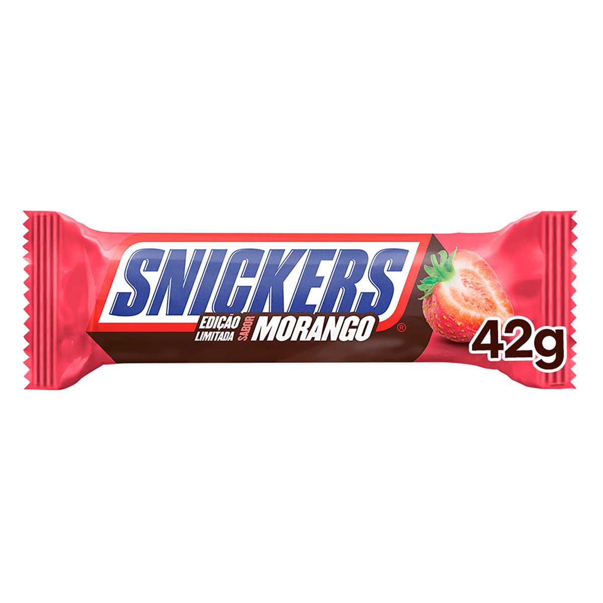 Bombom Morango Snickers Pacote 42g