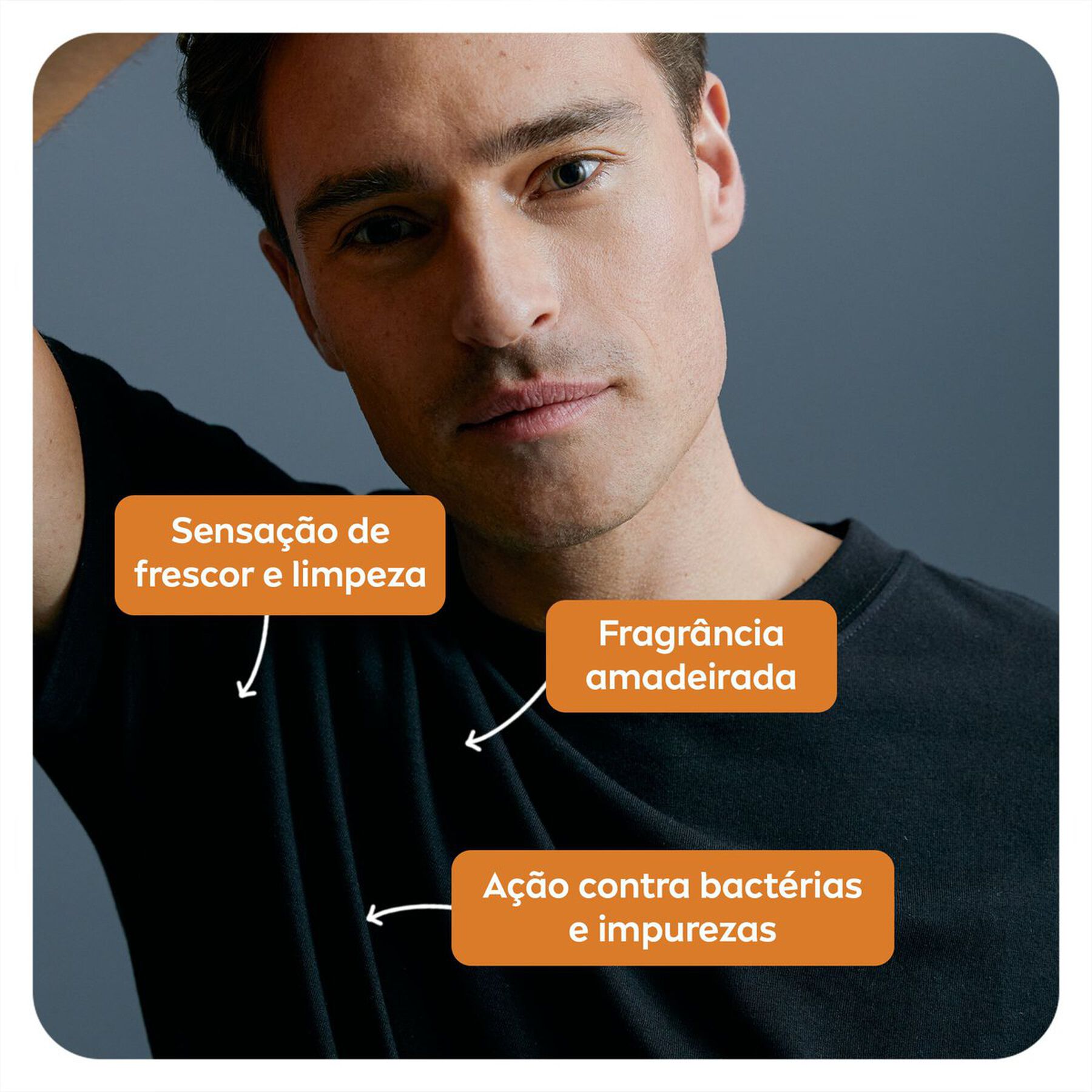 Antitranspirante Aerossol Carvão Ativado Amadeirado Deep Nivea Men 150ml