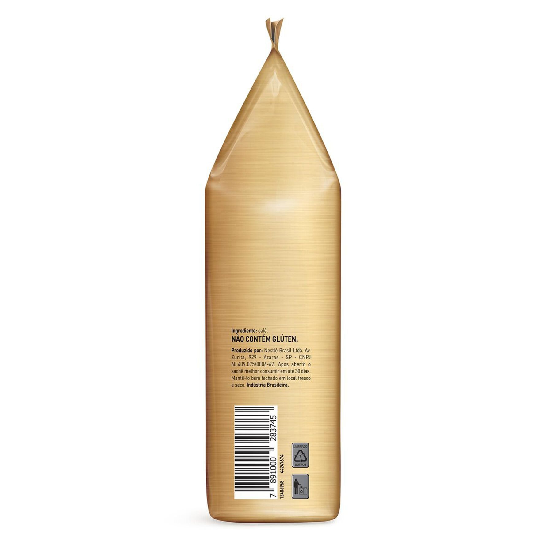 Caf&eacute; Torrado e Mo&iacute;do Intenso Nescaf&eacute; Gold Pacote 250g