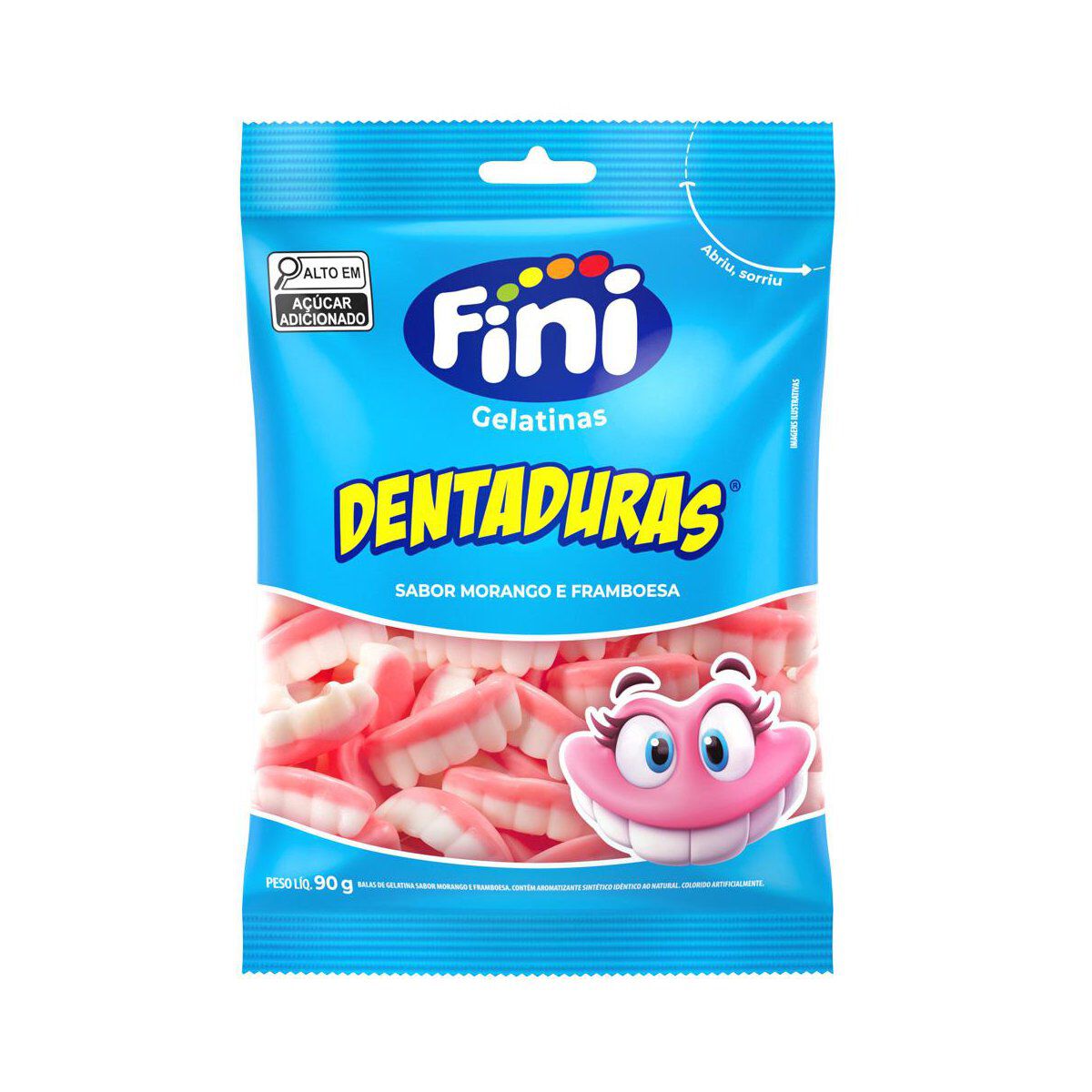 Bala Dentadura Fini 90g
