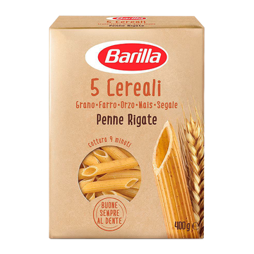 Macarrão 5 Cerealli Integral Penne Barilla Caixa 400g