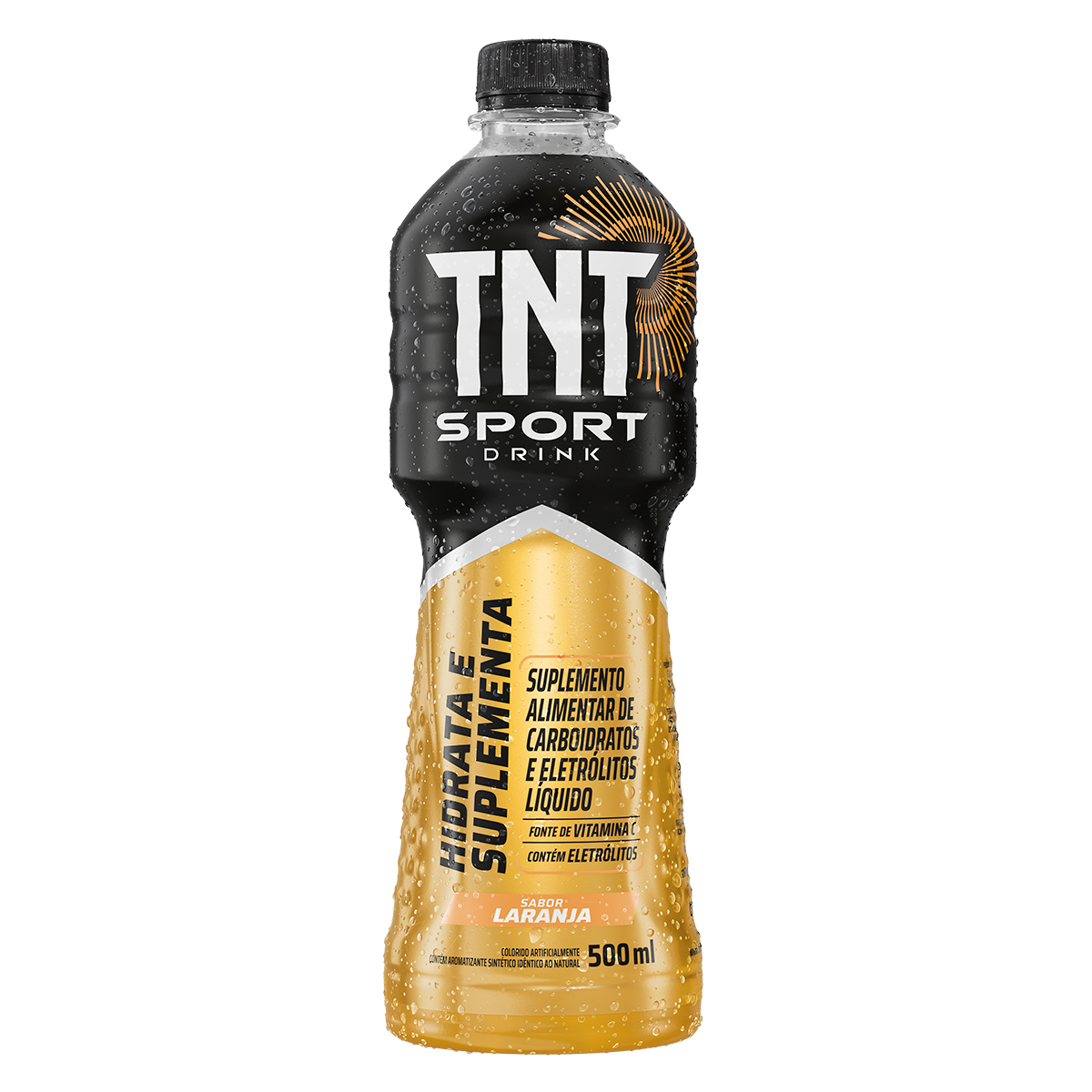 Isot&ocirc;nico Laranja Sport Drink TNT Garrafa 500ml