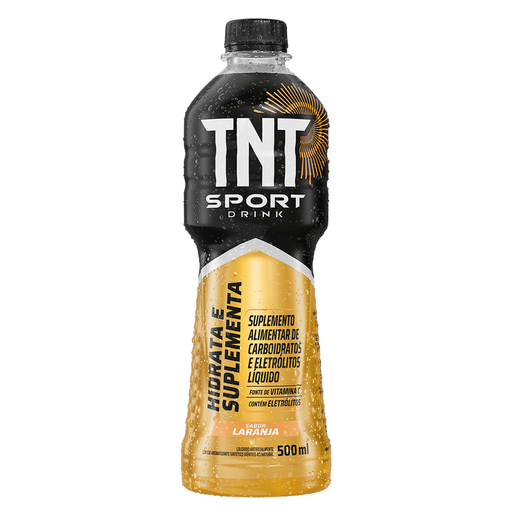 Isot&ocirc;nico Laranja Sport Drink TNT Garrafa 500ml