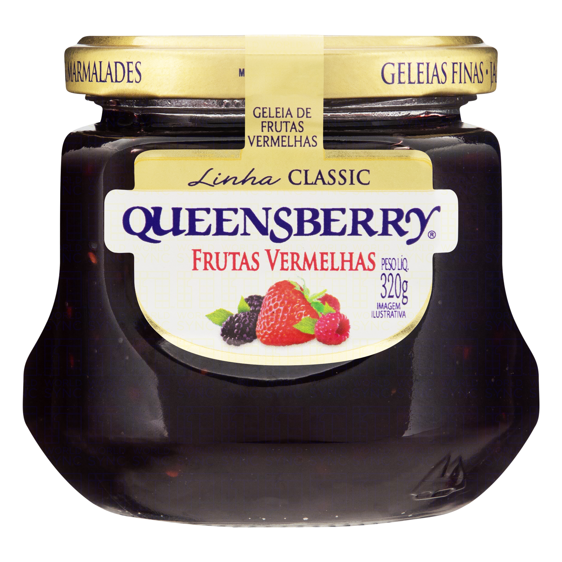 Geleia de Frutas Vermelhas Queensberry Classic Vidro 320g