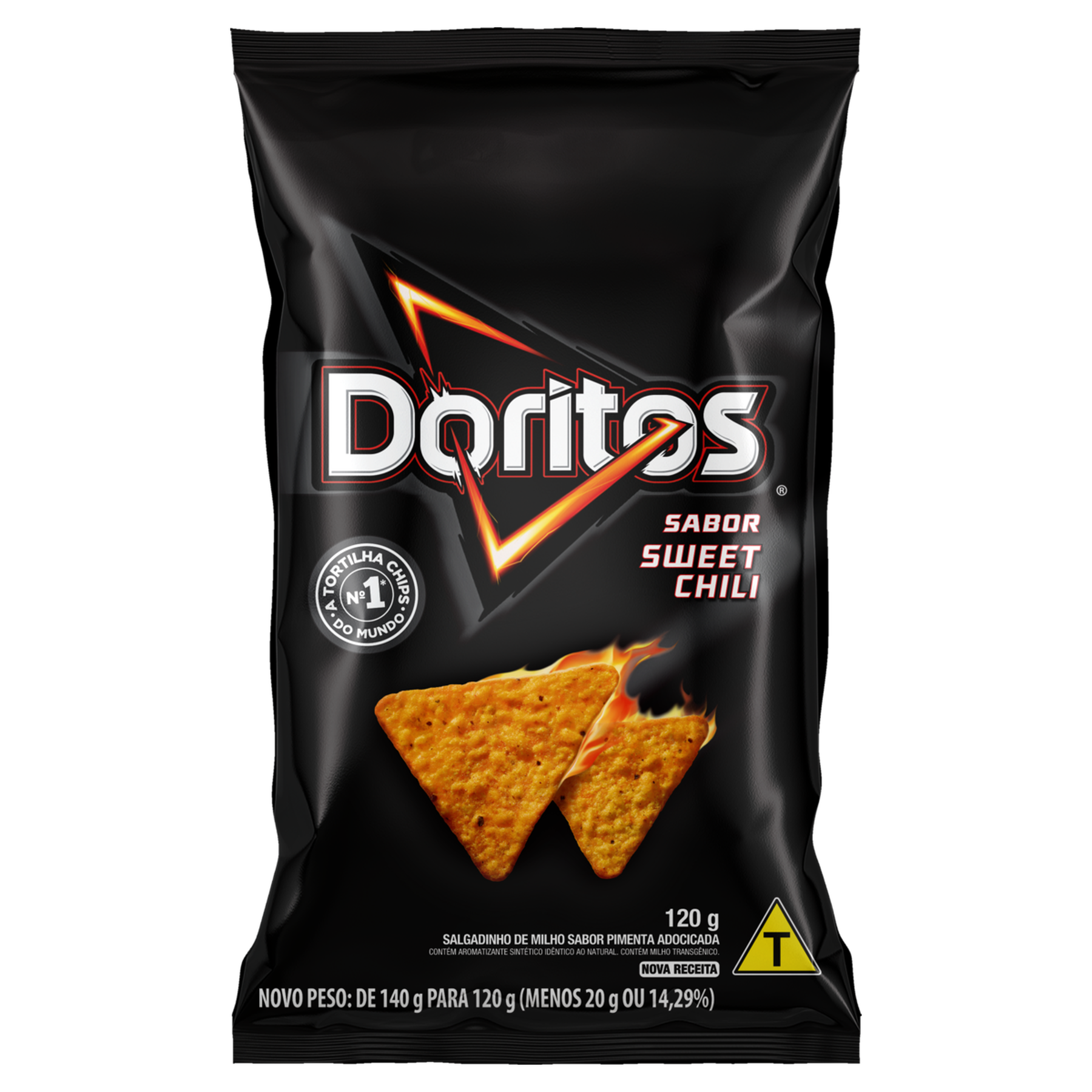 Salgadinho de Milho Sweet Chili Doritos Pacote 120g