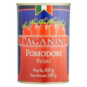 Tomate Pelado Paganini Lata 240g