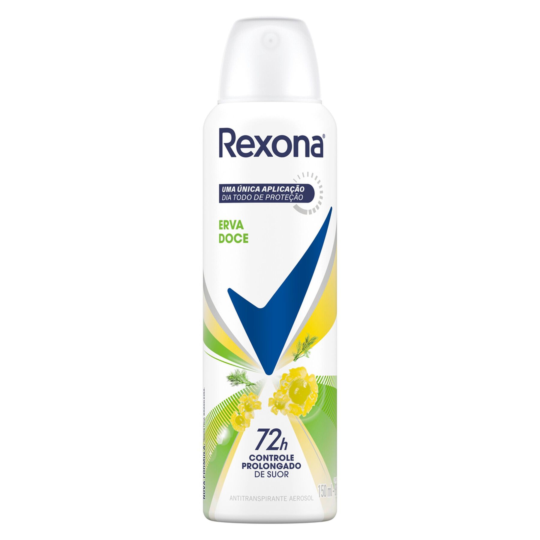 Antitranspirante Aerossol Erva-Doce Rexona Motionsense 150ml