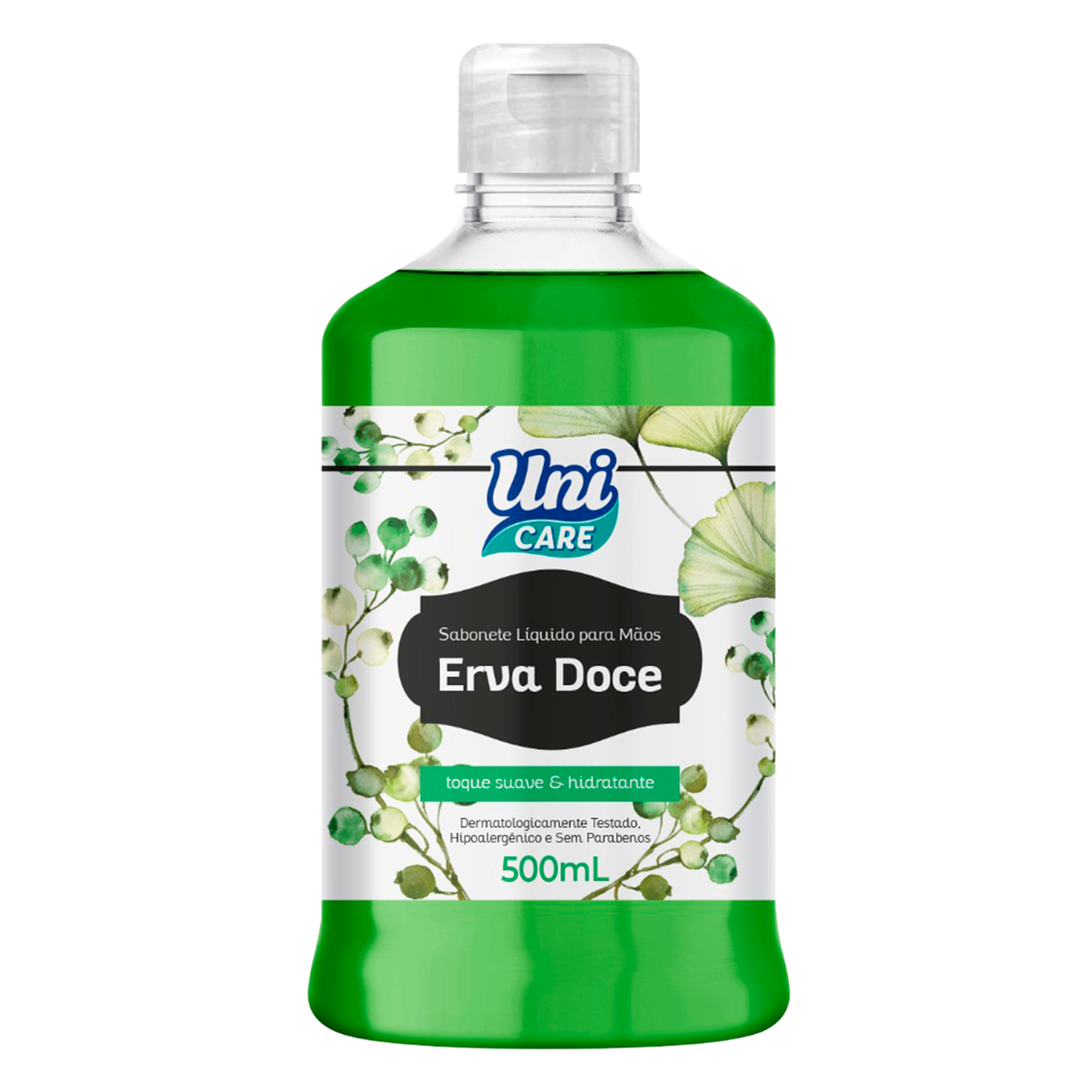 Sabonete Líquido para Mãos Erva Doce Uni Care 500ml