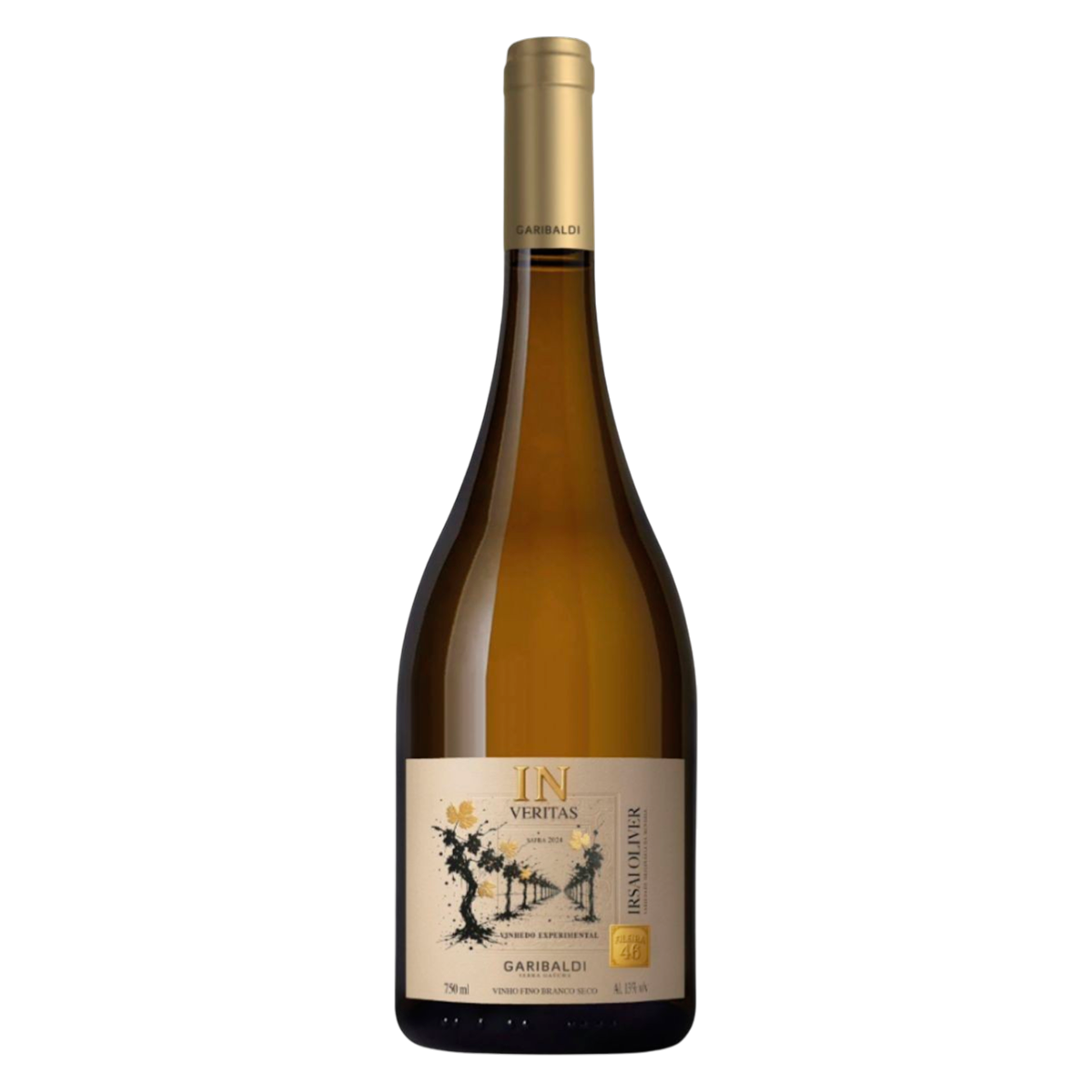 Vinho Branco Irsai Oliver In Veritas Garibaldi Garrafa 750ml