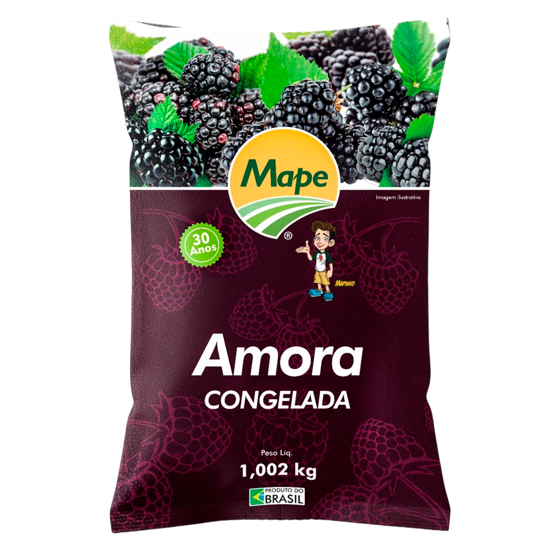 Amora Congelada Mape Pacote 1,002kg