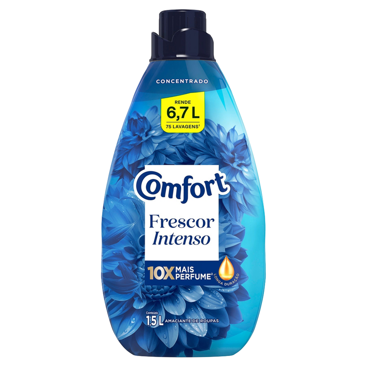 Amaciante de Roupa Concentrado Frescor Intenso Comfort Frasco 1,5l