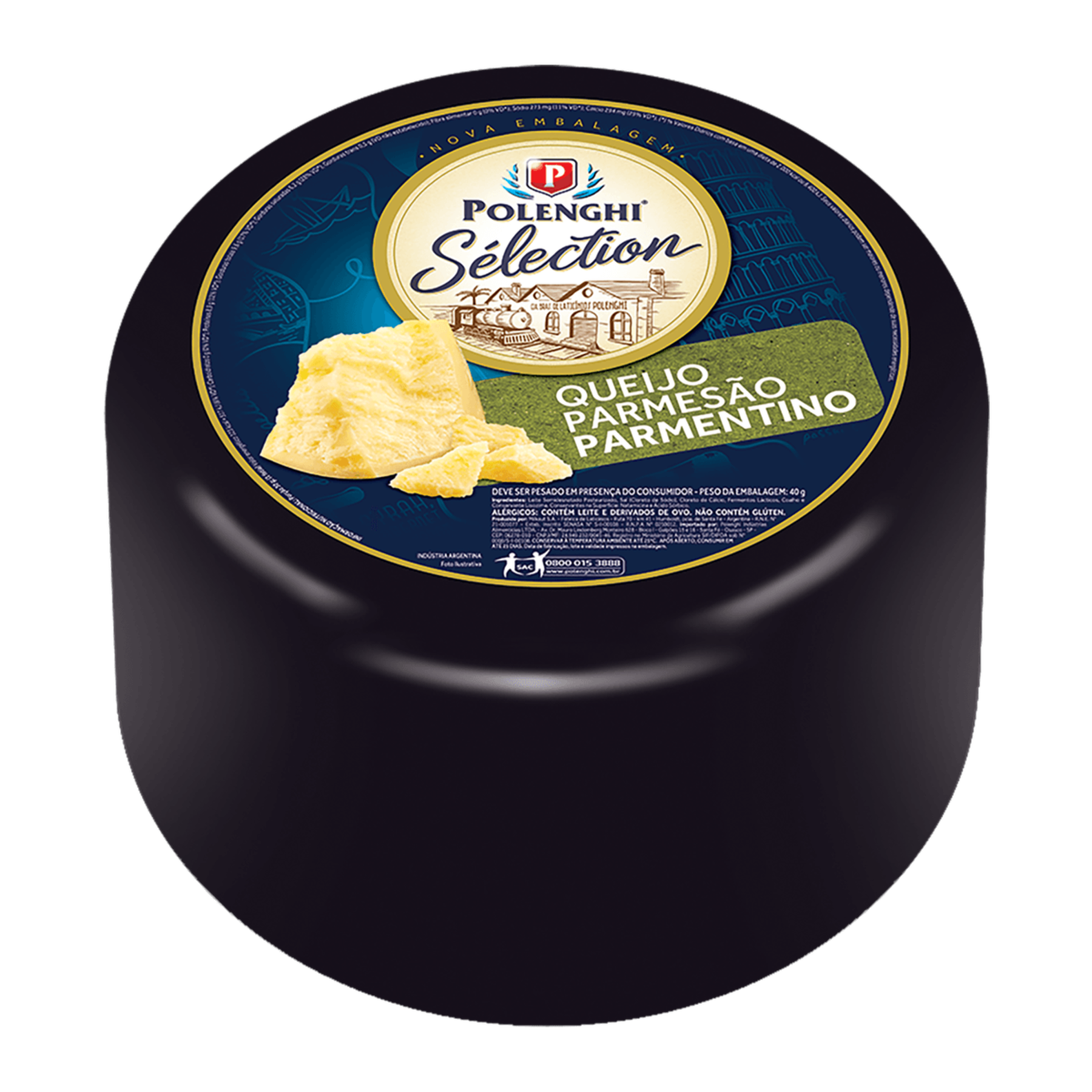 Queijo Parmes&atilde;o Parmentino S&eacute;lection Polenghi aprox. 200g